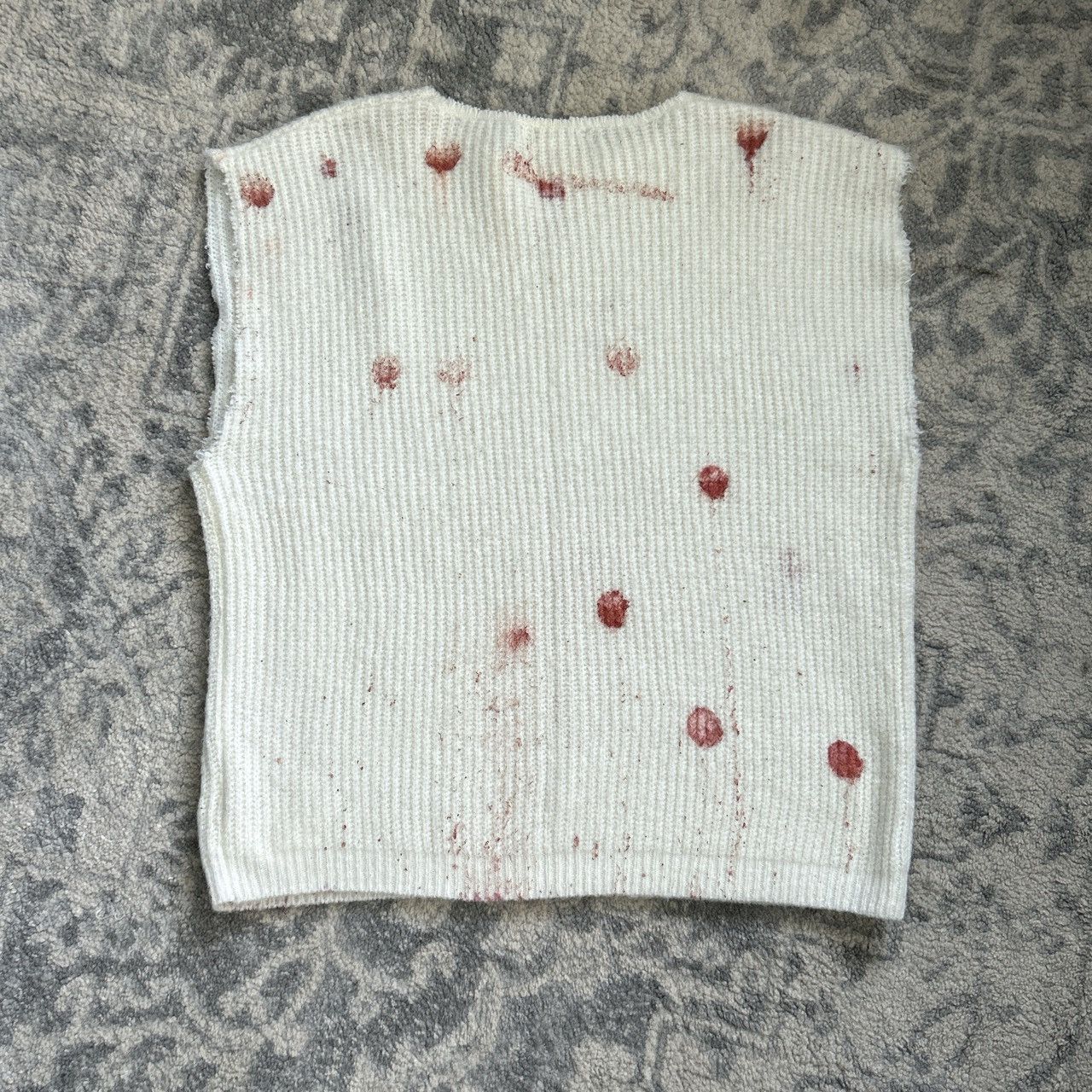 Comme des Garcons Comme Des Garcons Bullethole Knit Vest Size US L / EU 52-54 / 3 - 2 Thumbnail