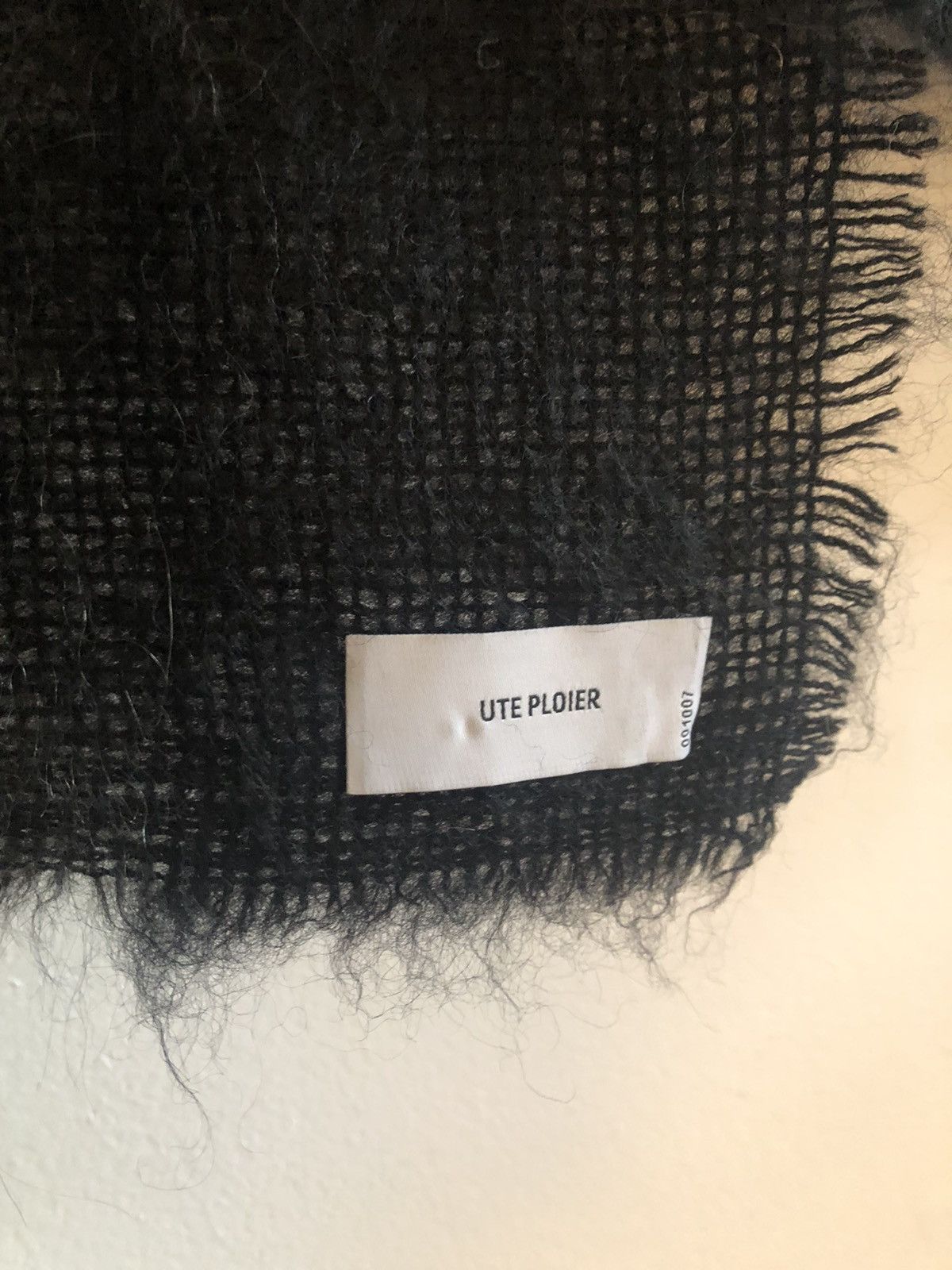 Ute Ploier Mohair Blanket/Shawl Size ONE SIZE - 6 Thumbnail