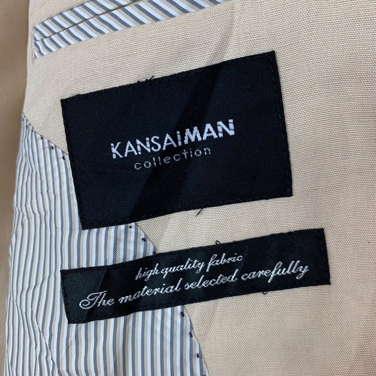 Kansai Yamamoto VINTAGE KANSAI MAN COLLECTION YAMAMOTO COMPANY LONG JACKET Size US M / EU 48-50 / 2 - 5 Thumbnail
