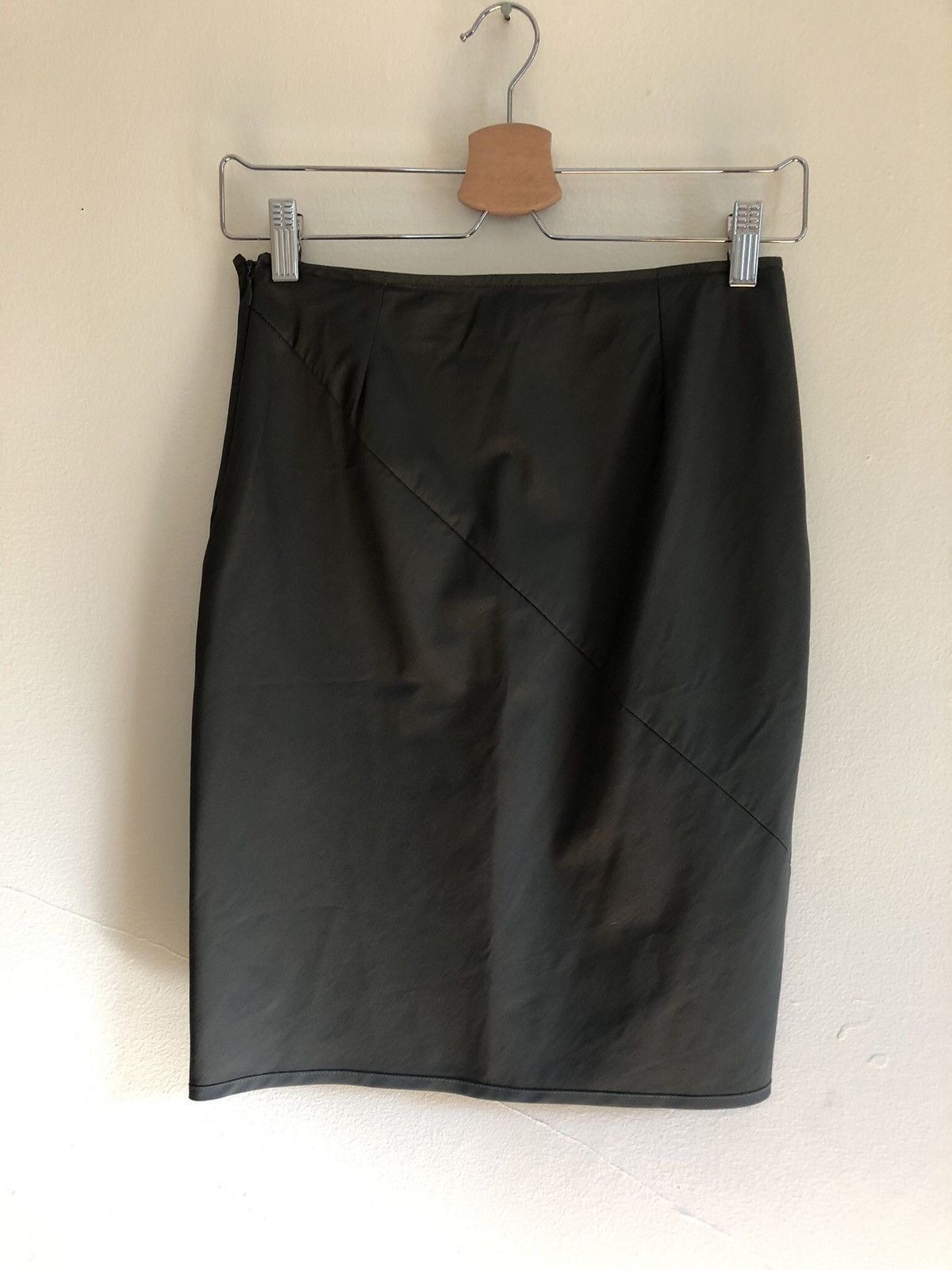 Helmut Lang 1996 Polyester Skirt Size 27" / US 4 / IT 40 - 2 Thumbnail