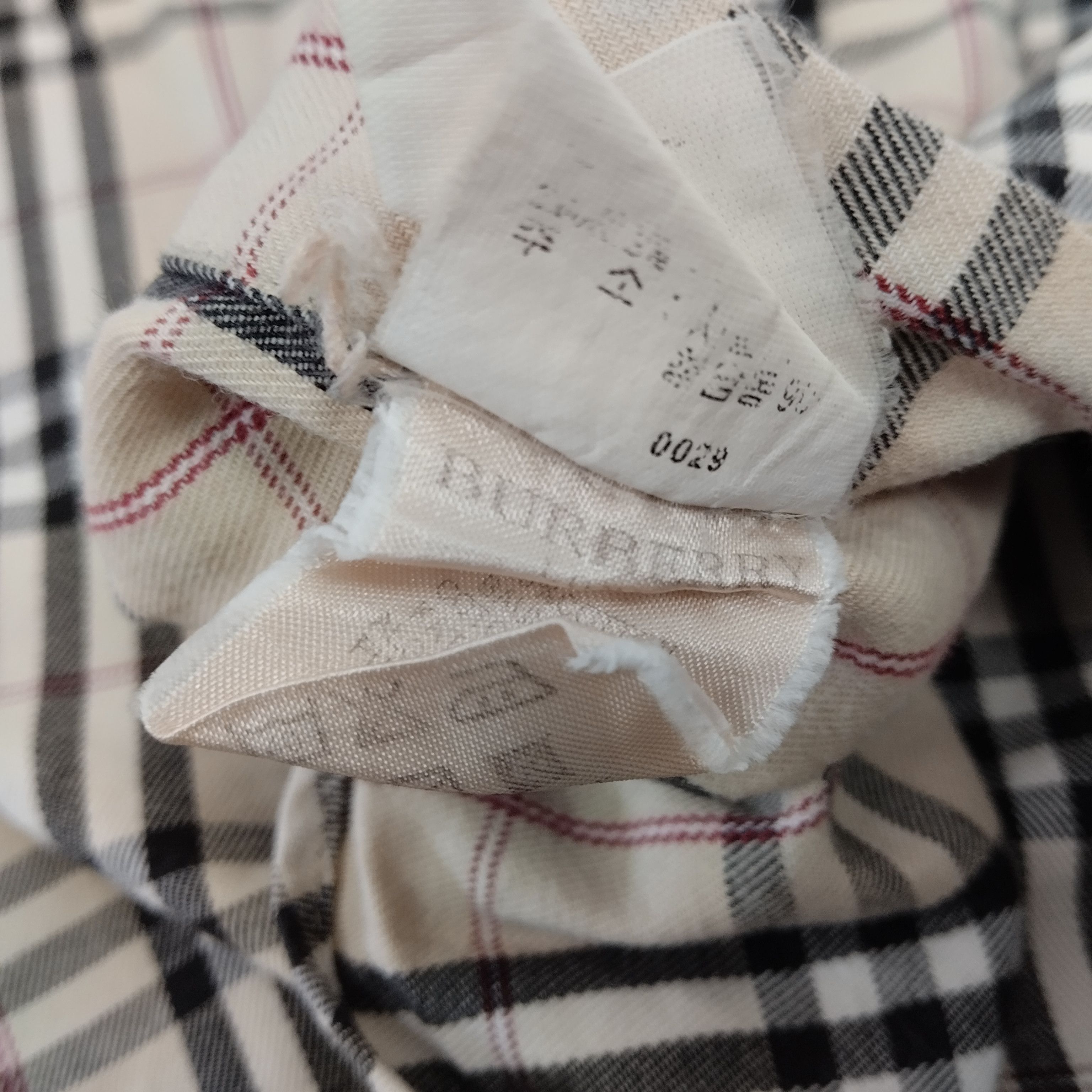 Burberry × Vintage BURBERRY LONDON Nova Check Design Formal Casual Shirt Size US L / EU 52-54 / 3 - 6 Thumbnail