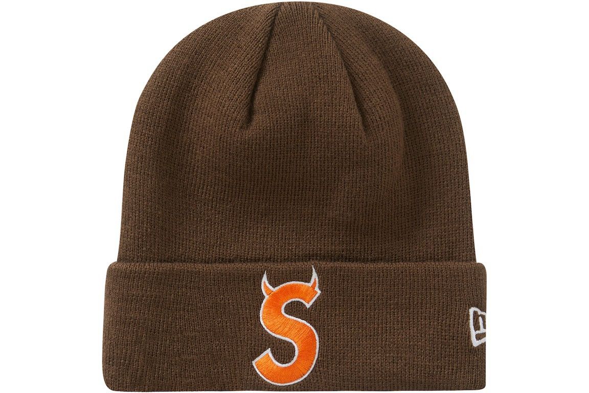 Supreme Supreme x New Era Brown Box Logo Beanie, Grailed