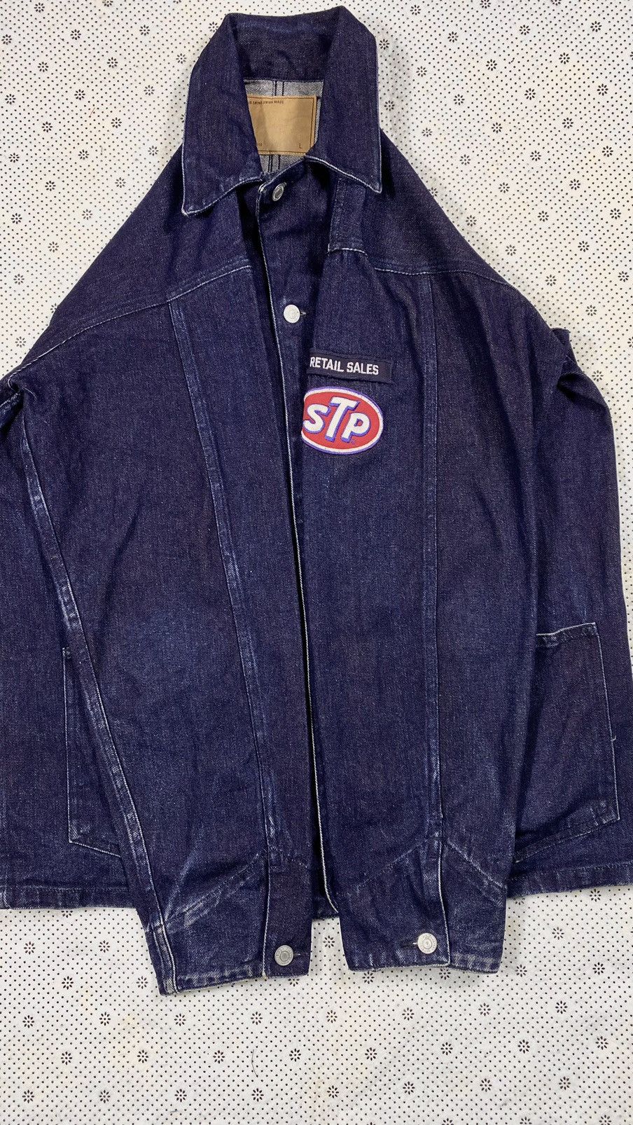 Vintage Denim Chore Jacket By Pair Shine Union Made Size US L / EU 52-54 / 3 - 3 Thumbnail