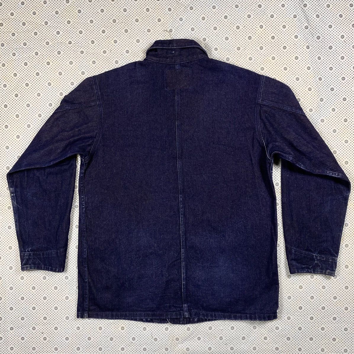 Vintage Denim Chore Jacket By Pair Shine Union Made Size US L / EU 52-54 / 3 - 2 Thumbnail