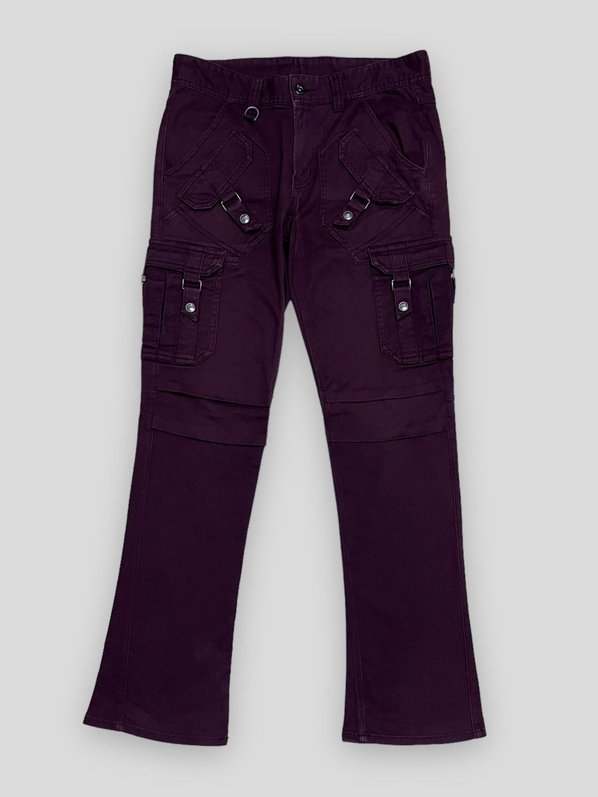 image of Hideaways x Vintage Send Offer Vintage Japan Hideways Nicole Multipocket Pant in Maroon (Size 31)