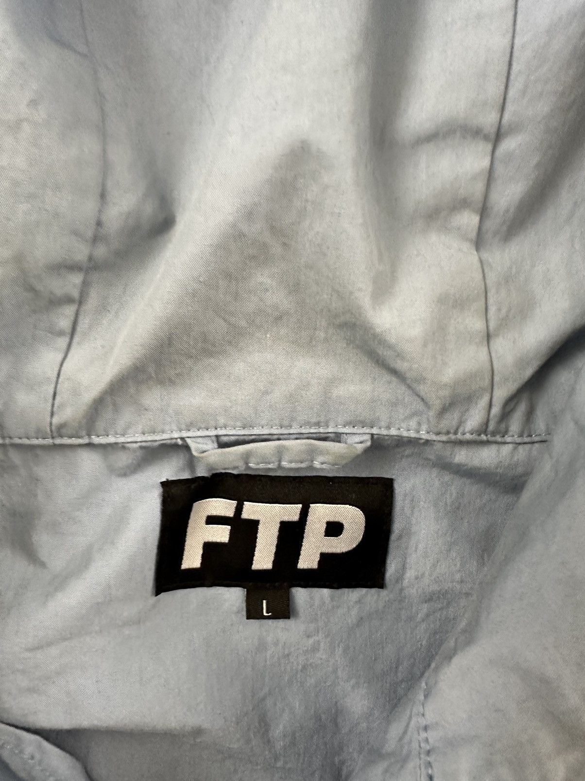 Fuck The Population Fuck The Population Blue Tape Piping Logo Anorak Jacket Size US L / EU 52-54 / 3 - 6 Thumbnail