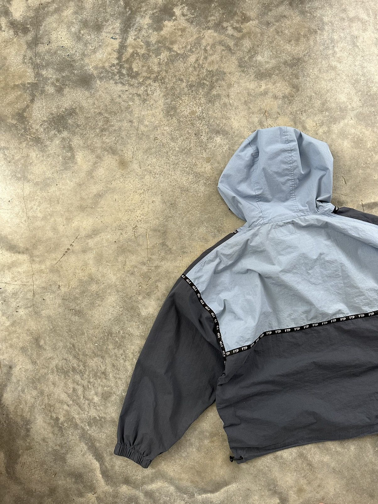 Fuck The Population Fuck The Population Blue Tape Piping Logo Anorak Jacket Size US L / EU 52-54 / 3 - 5 Thumbnail