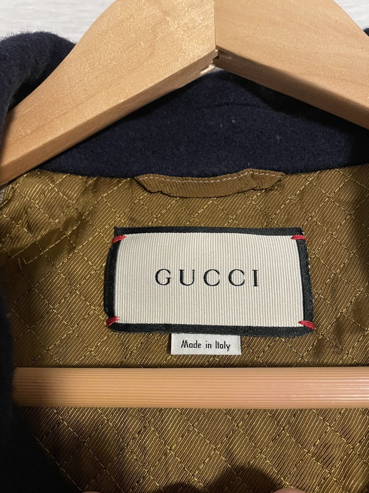 Gucci Wool Blouson Varsity Jacket in Navy Size US L / EU 52-54 / 3 - 10 Thumbnail