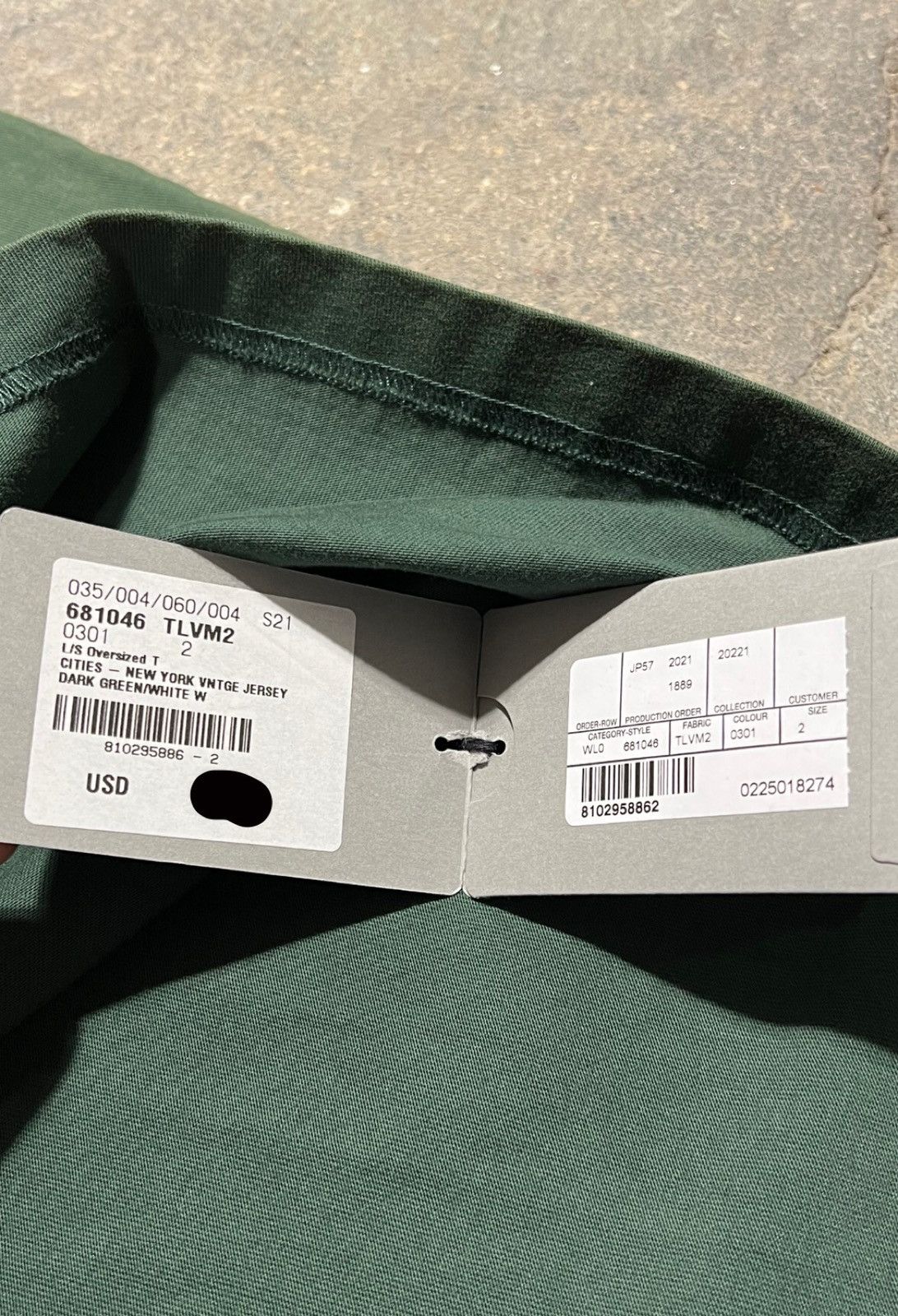 Balenciaga Balenciaga New York Exclusive L/S Jersey Size US M / EU 48-50 / 2 - 4 Thumbnail
