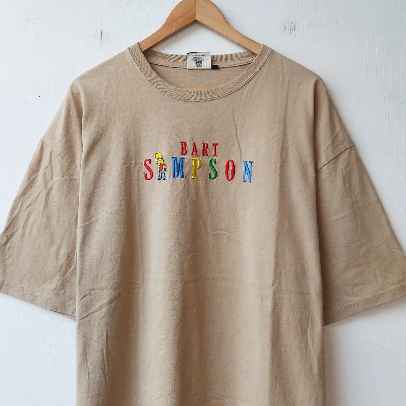 The Simpsons Bart Simpson Embroidery Tshirt Size US XL / EU 56 / 4 - 2 Thumbnail