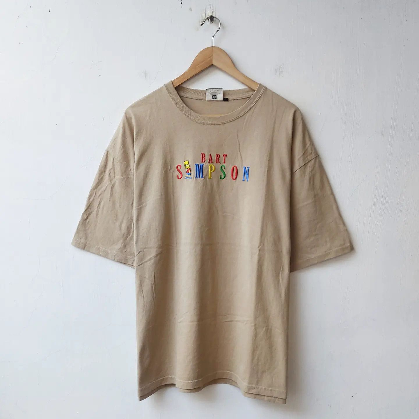 The Simpsons Bart Simpson Embroidery Tshirt Size US XL / EU 56 / 4 - 1 Thumbnail