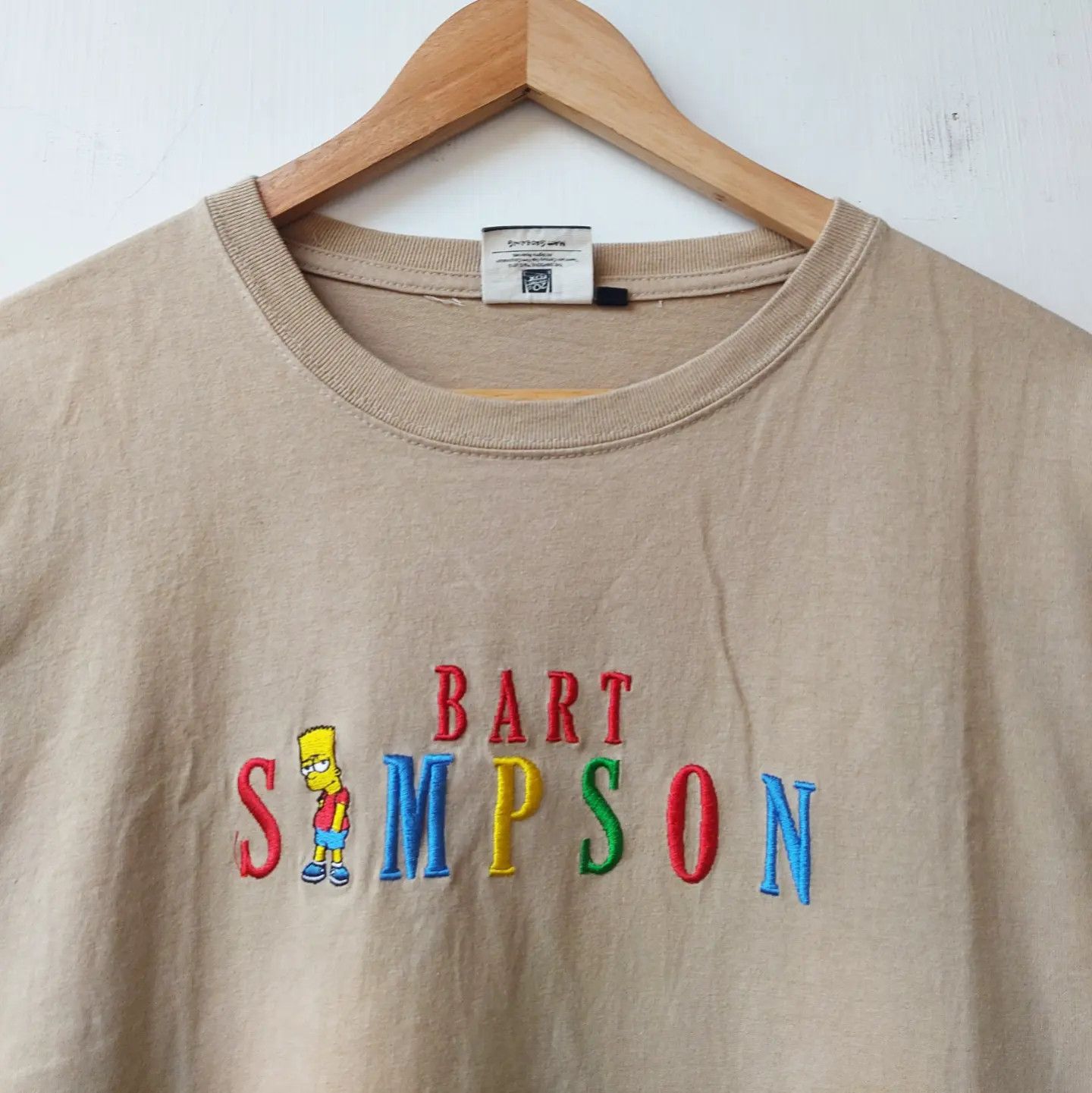 The Simpsons Bart Simpson Embroidery Tshirt Size US XL / EU 56 / 4 - 3 Thumbnail