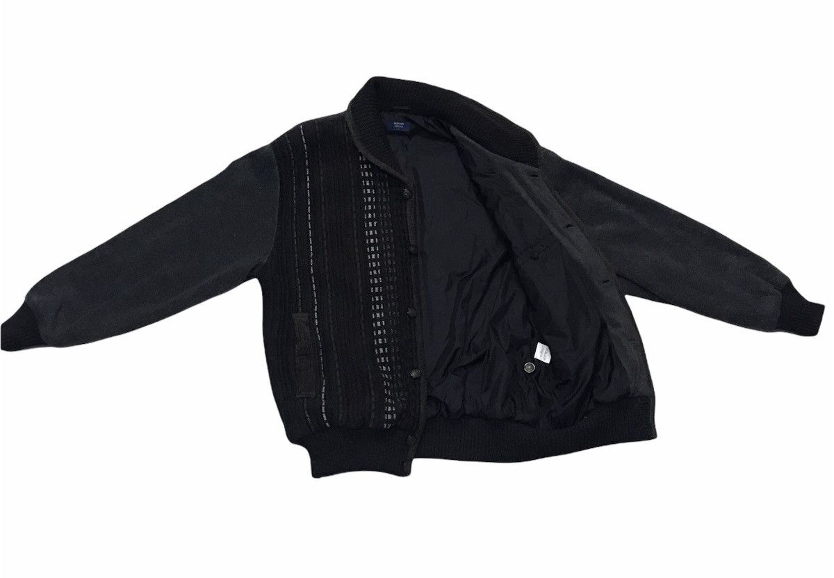 Japanese Brand Vintage Newton Circus knit fleece button up jacket Size US L / EU 52-54 / 3 - 6 Thumbnail