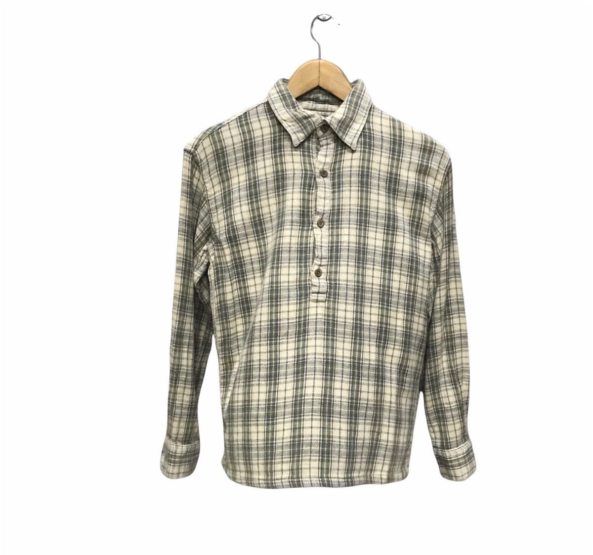 45rpm × Japanese Brand × Vintage Vintage 45rpm pullover half button shirt Size US S / EU 44-46 / 1 - 1 Thumbnail