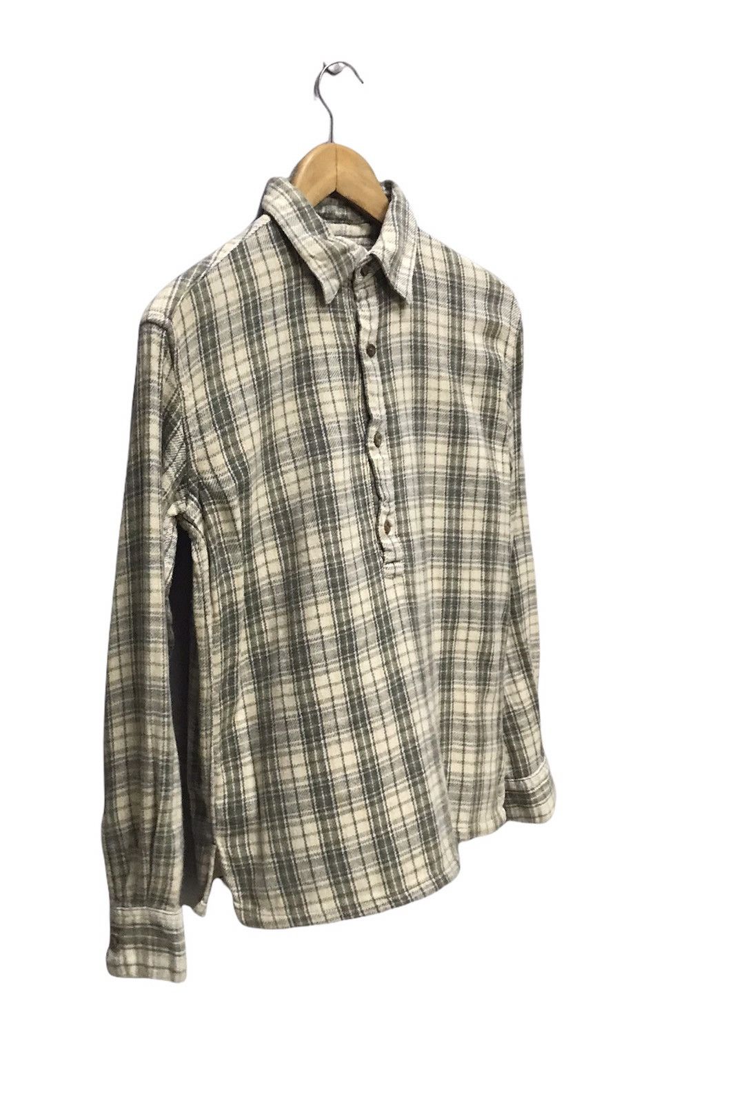45rpm × Japanese Brand × Vintage Vintage 45rpm pullover half button shirt Size US S / EU 44-46 / 1 - 4 Thumbnail