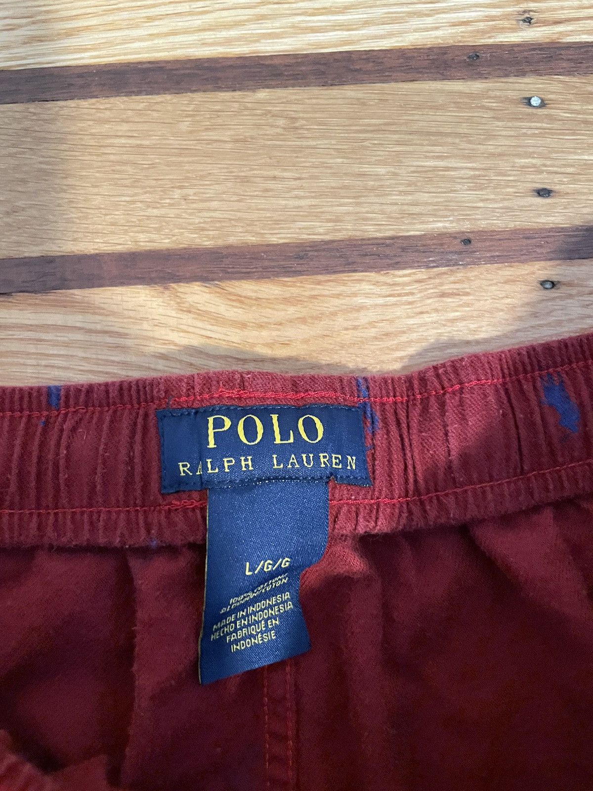 Ralph Lauren Vintage Polo Ralph Lauren Sleepwear Monogram Pants Trousers Size US 31 - 7 Preview