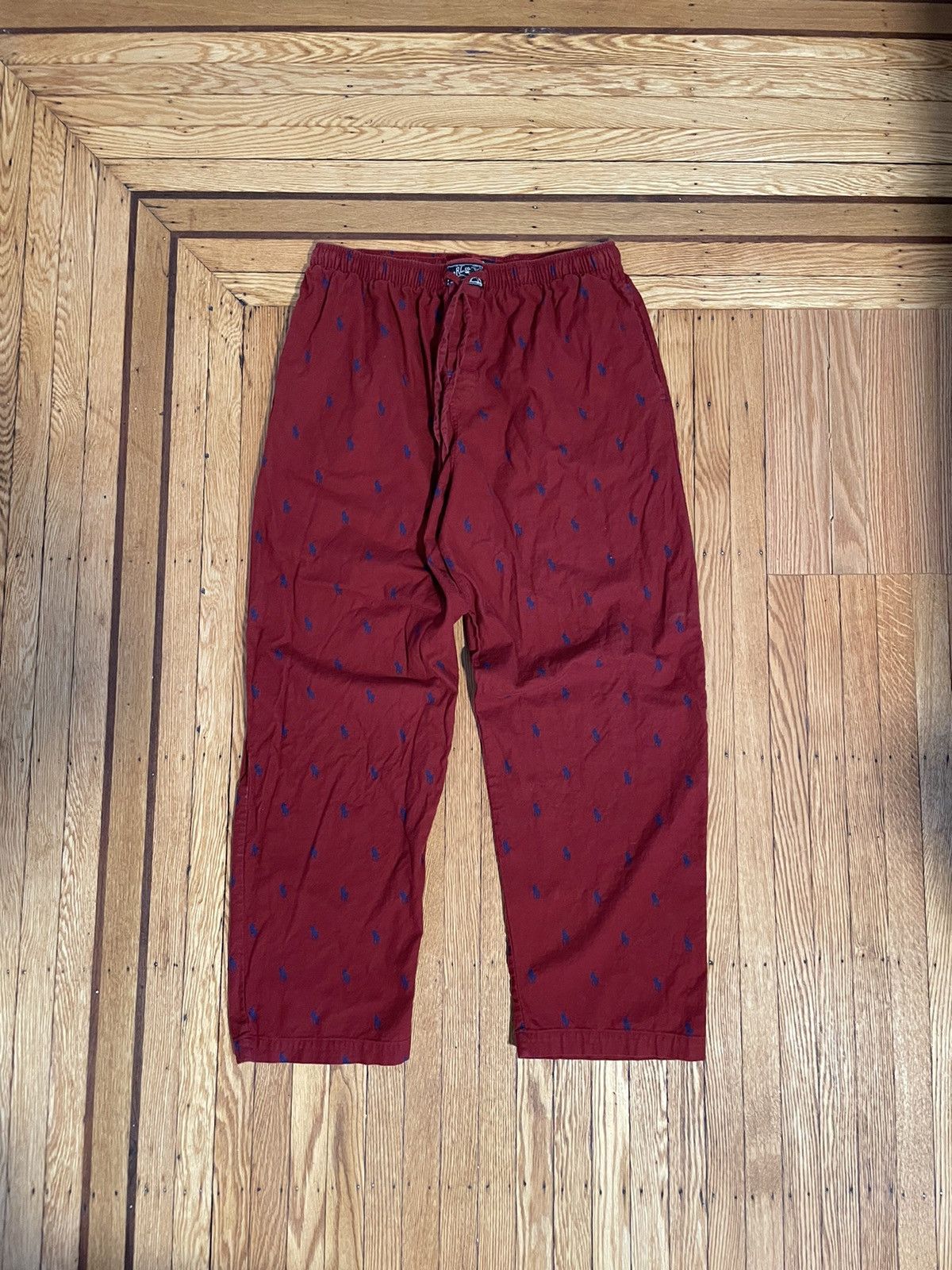 Ralph Lauren Vintage Polo Ralph Lauren Sleepwear Monogram Pants Trousers Size US 31 - 3 Thumbnail