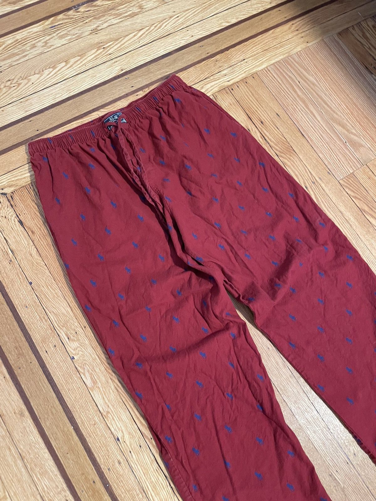 Ralph Lauren Vintage Polo Ralph Lauren Sleepwear Monogram Pants Trousers Size US 31 - 4 Thumbnail