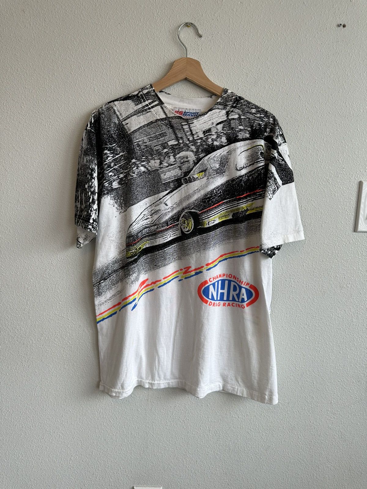 NHRA Auto Plus Nationals white XL t shirt | Australia