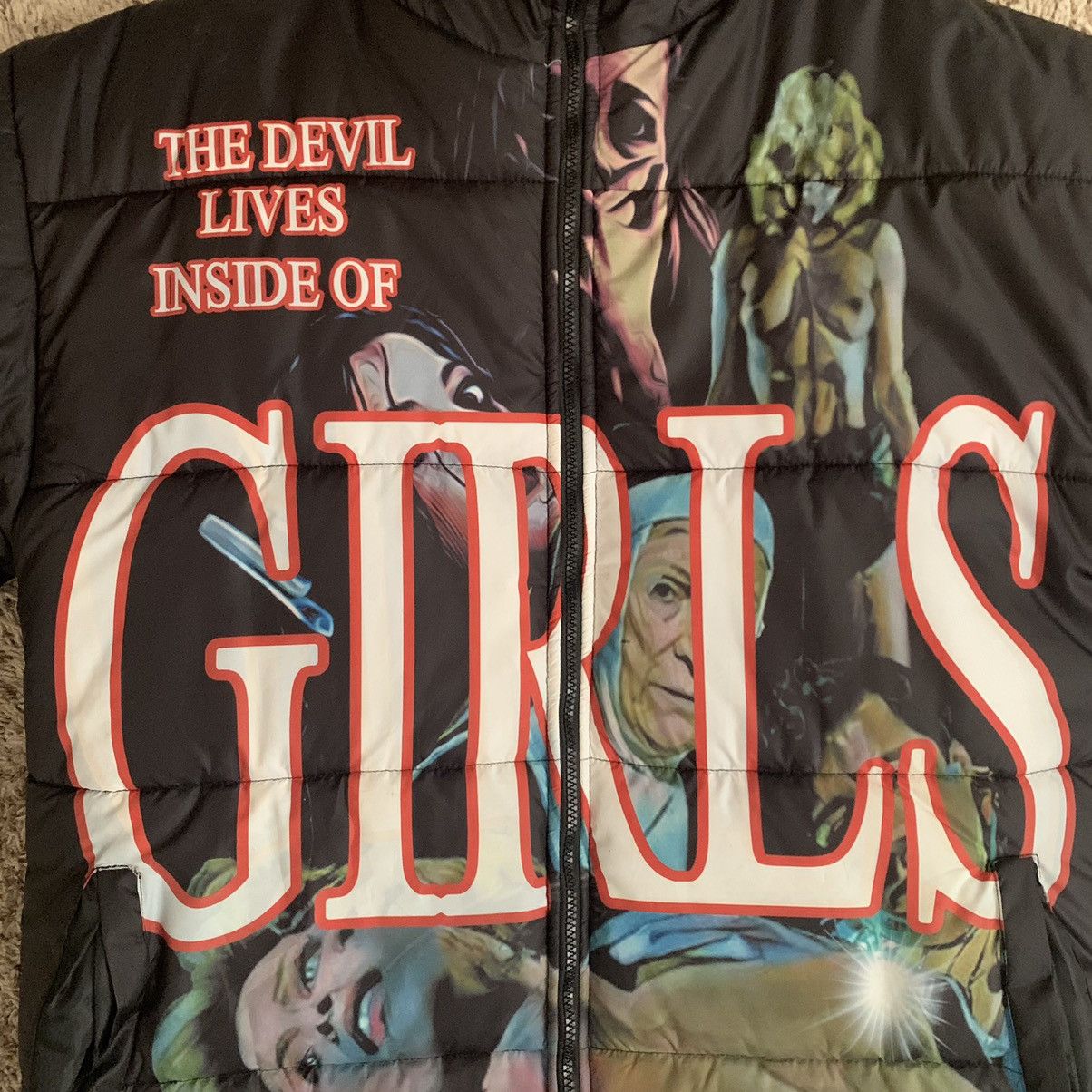Other Superficial “GIRLS” Puffer Jacket Size US XL / EU 56 / 4 - 2 Thumbnail