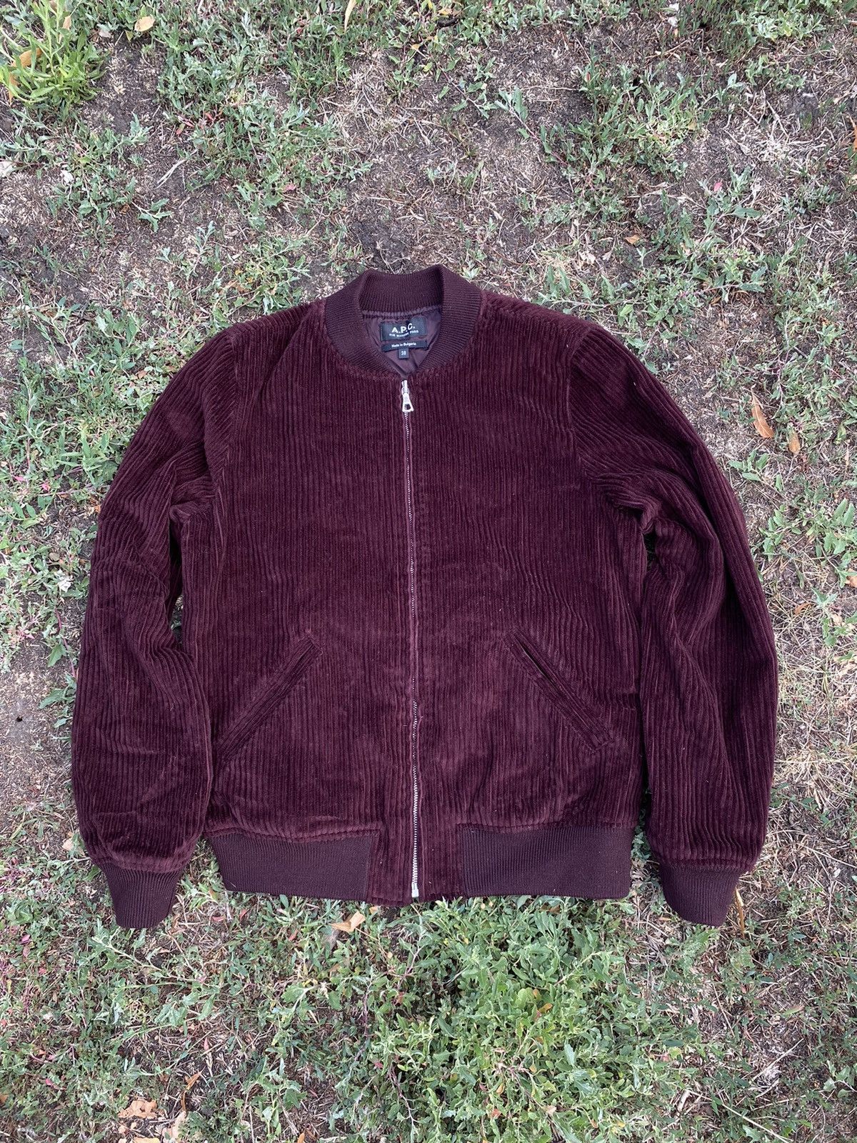 A.P.C. Vintage Y2k A.P.C bomber streetwear wool style size 36 Size S / US 4 / IT 40 - 1 Thumbnail