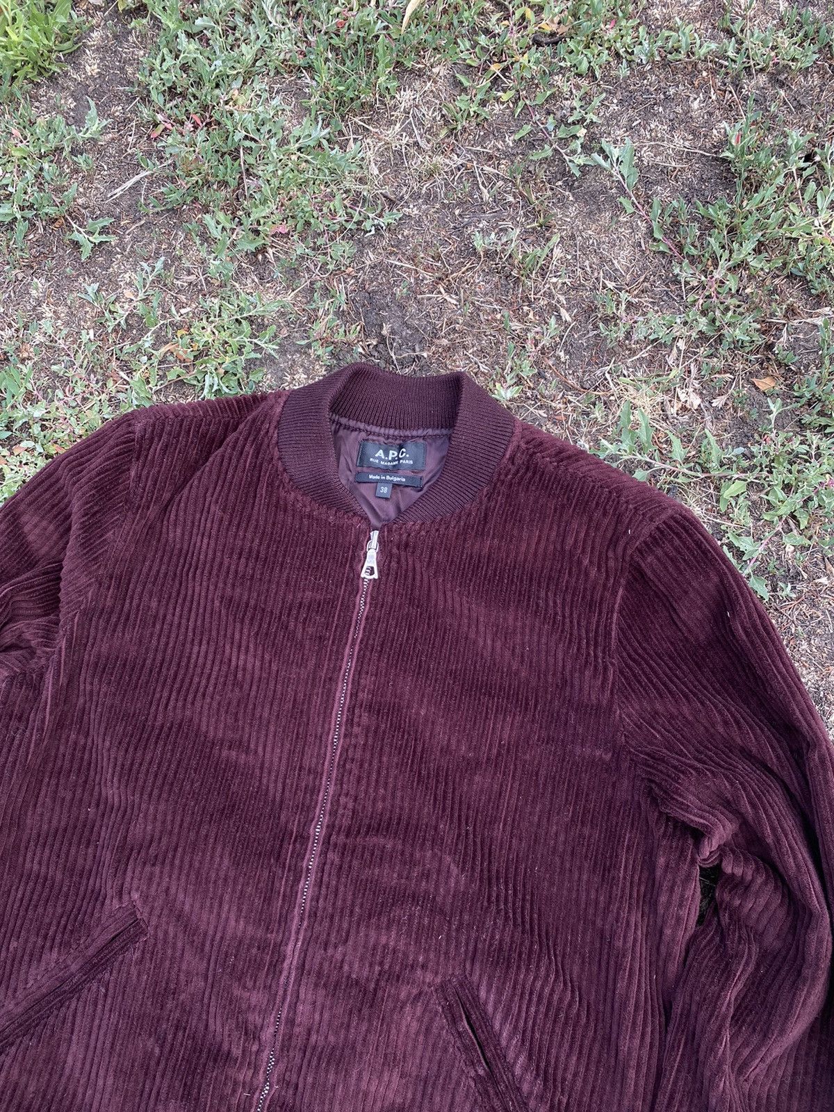 A.P.C. Vintage Y2k A.P.C bomber streetwear wool style size 36 Size S / US 4 / IT 40 - 2 Thumbnail