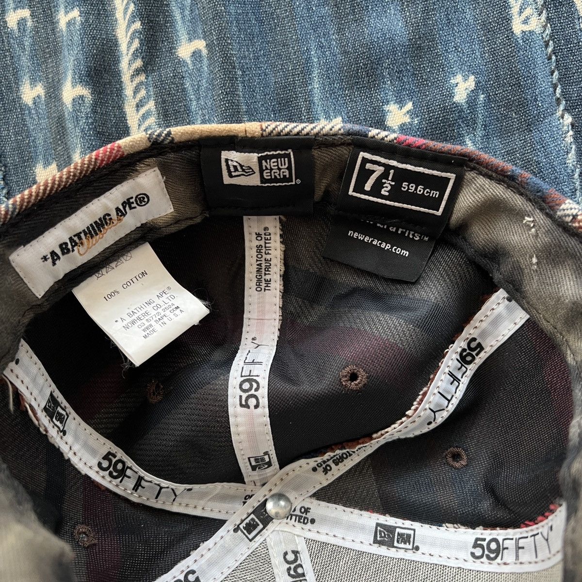 Bape OG Bape by Nigo 2008FW Lovegene New Era Cap 1/2 7 Size ONE SIZE - 6 Thumbnail