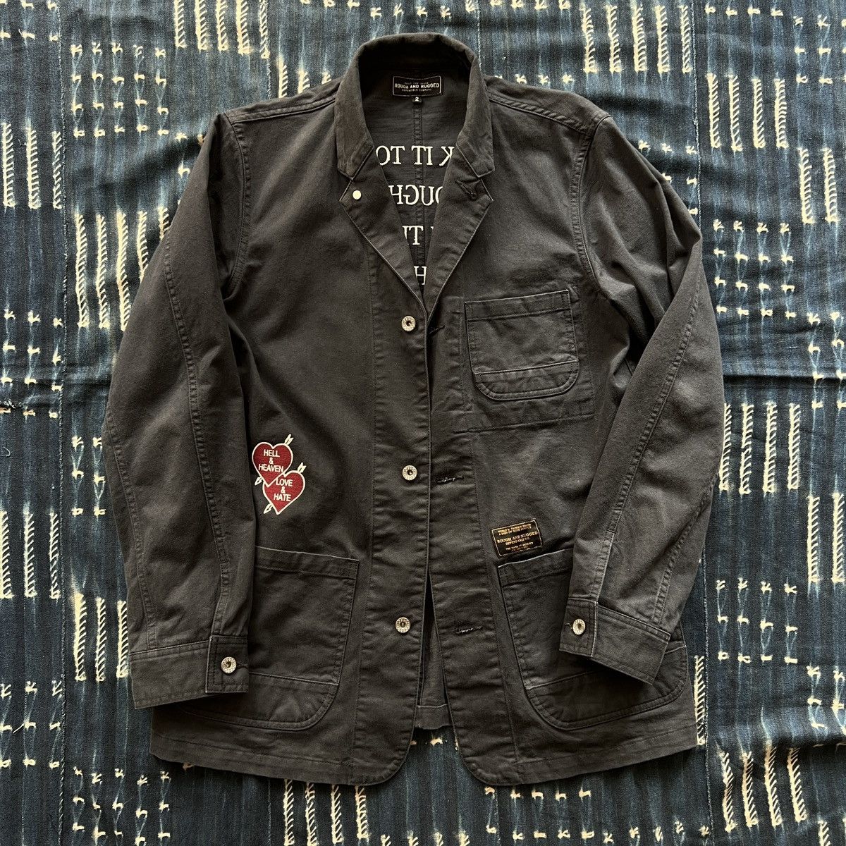 4GSELLER Rough and Rugged Archive Shop Coat ERD Chromehearts Size US M / EU 48-50 / 2 - 2 Thumbnail