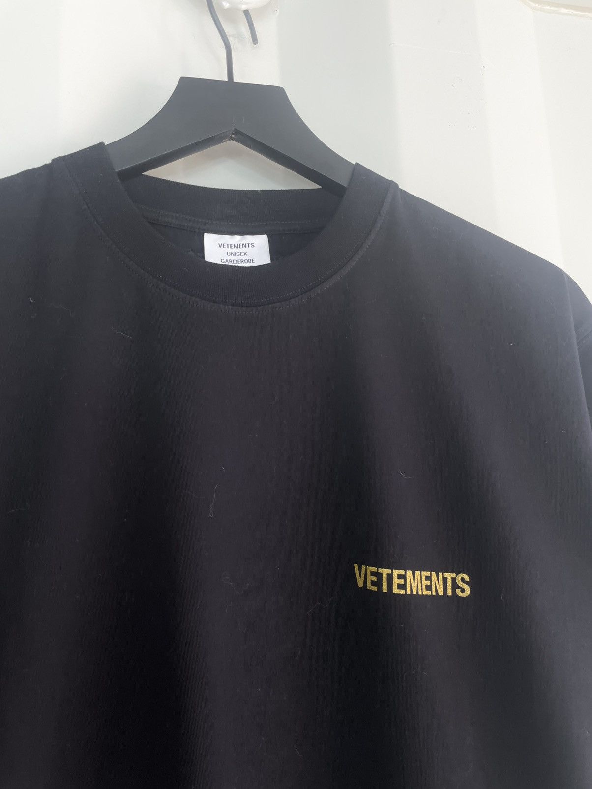 Vetements Logo T Shirt Size US XS / EU 42 / 0 - 3 Thumbnail