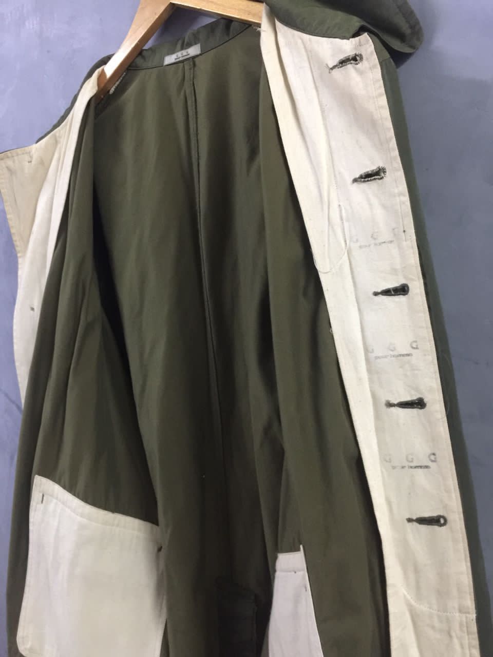 Japanese Brand GGG Pour Homme - Long Jacket / Parkas Size US L / EU 52-54 / 3 - 10 Thumbnail