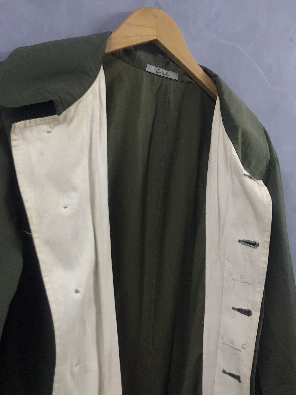 Japanese Brand GGG Pour Homme - Long Jacket / Parkas Size US L / EU 52-54 / 3 - 14 Thumbnail