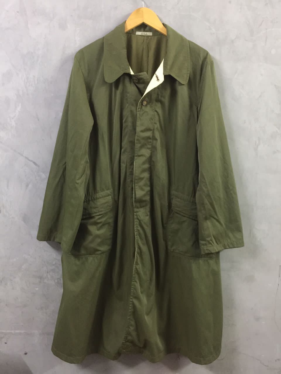 Japanese Brand GGG Pour Homme - Long Jacket / Parkas Size US L / EU 52-54 / 3 - 1 Thumbnail