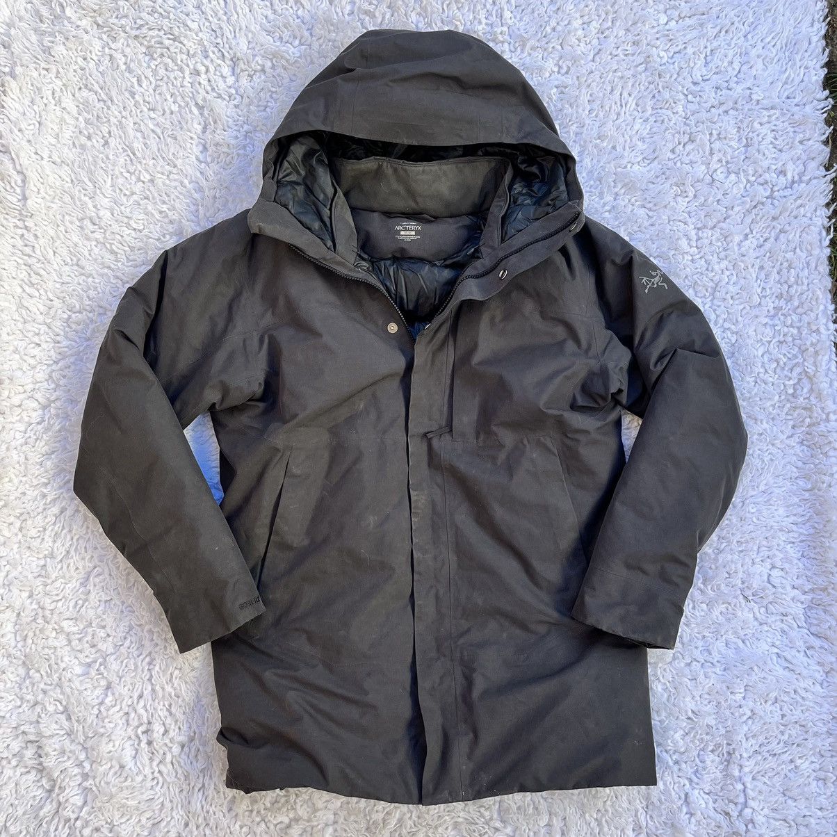 Arc'Teryx Arc’teryx therme parka puffer jacket in black | Grailed