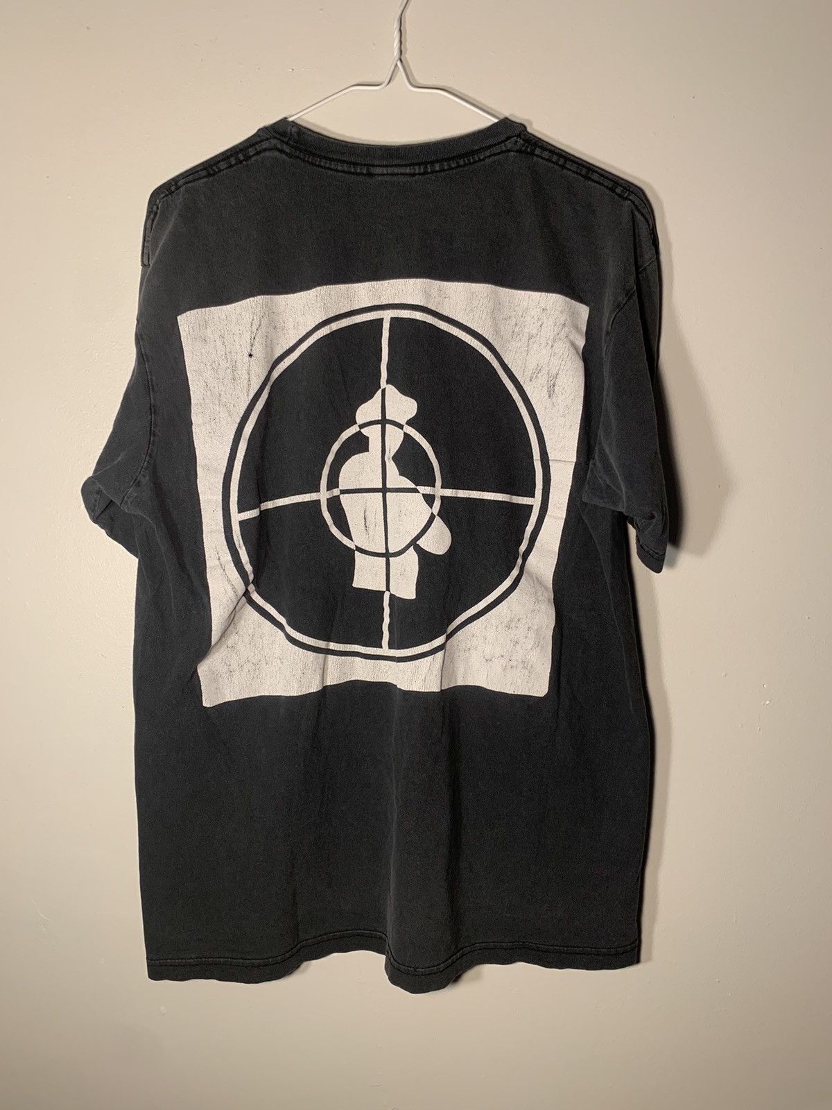 Distressed Public Enemy Tee Grey main image 1