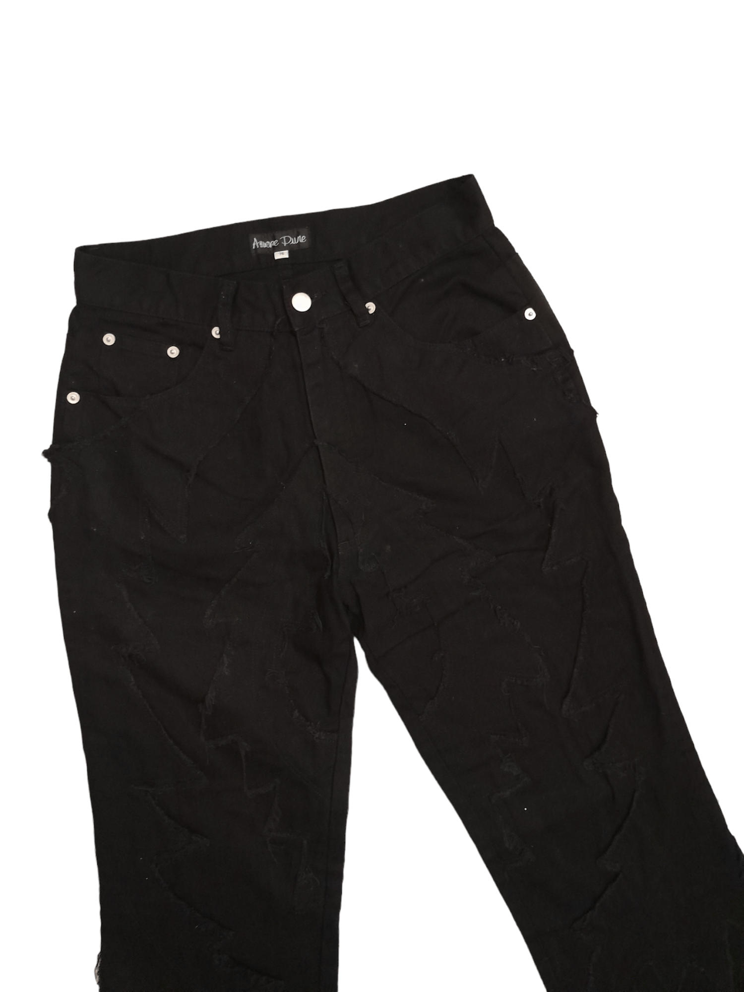 Japanese Brand Alvere Dune Designer Punk Denim (E746) Size US 28 / EU 44 - 3 Thumbnail