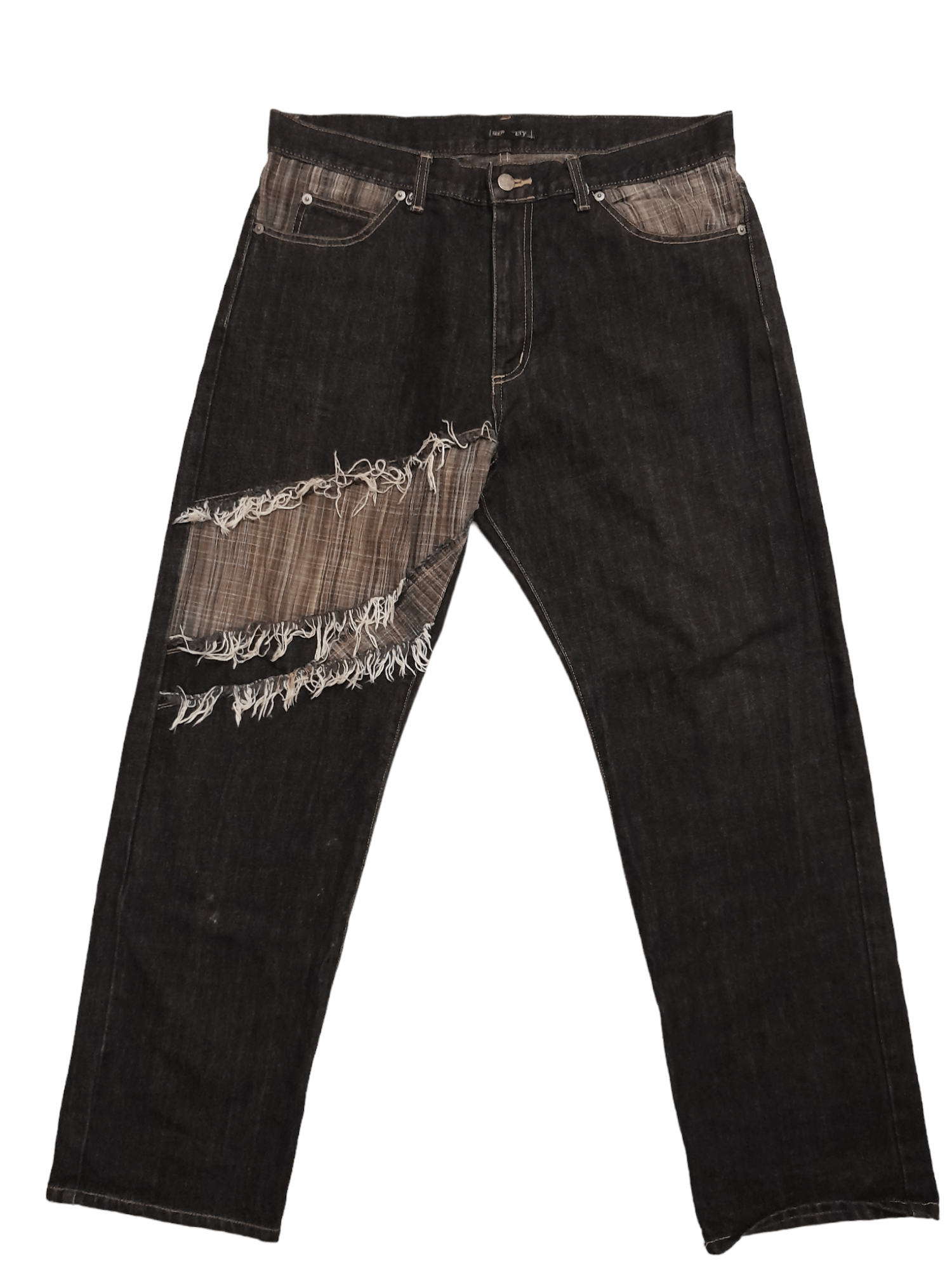 Japanese Brand Subciety Japan Denim (E745) Size US 35 - 1 Thumbnail