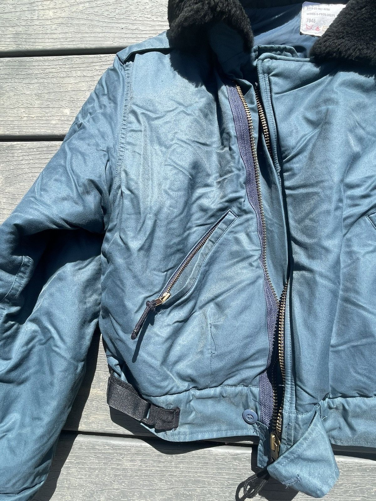 Japanese Brand × Vintage 80s Vintage Military Jacket / Cropped Fit Size US XL / EU 56 / 4 - 9 Thumbnail