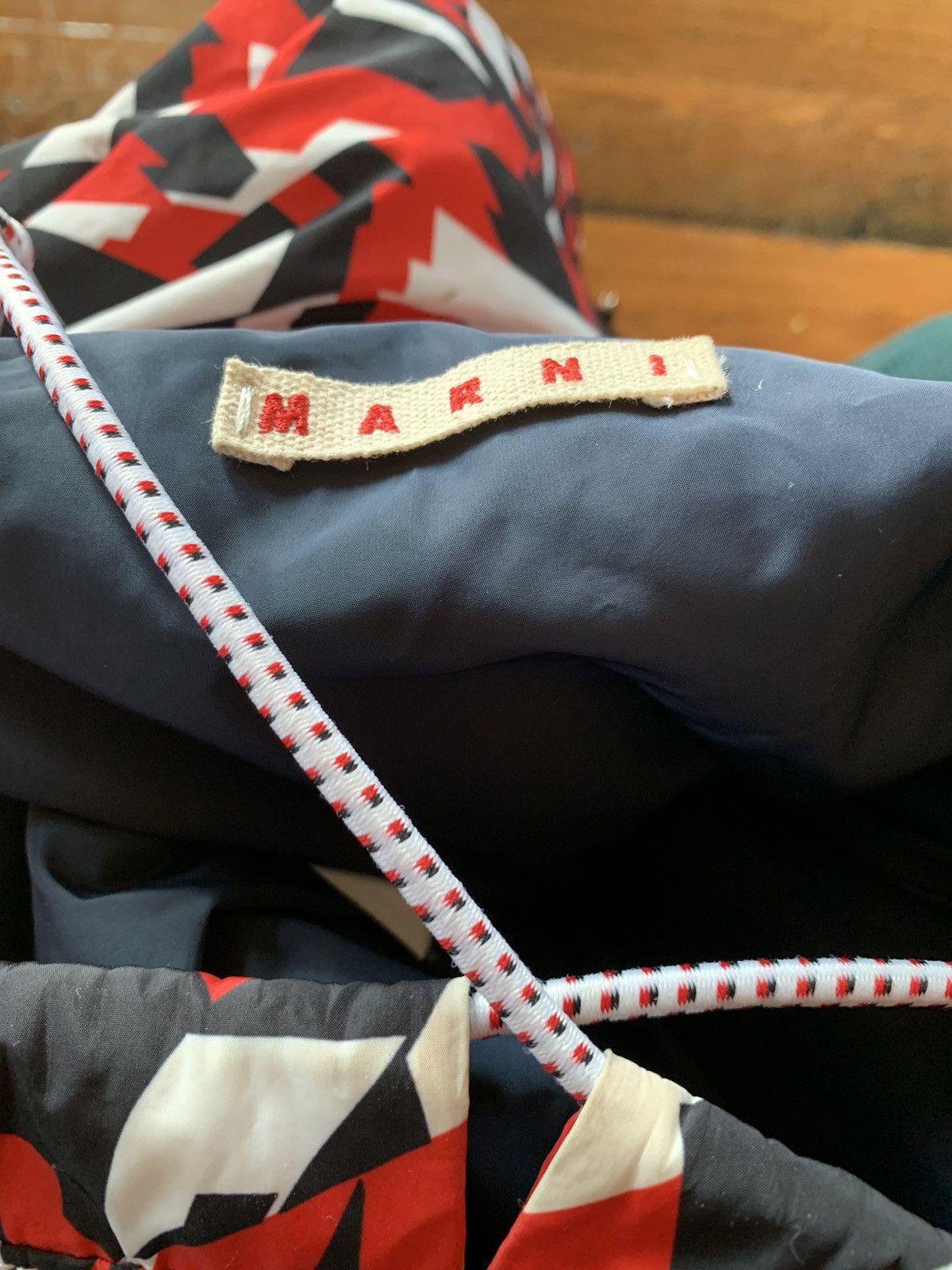 Marni Marni Drawstring Nylon Backpack with pouch Size ONE SIZE - 8 Thumbnail