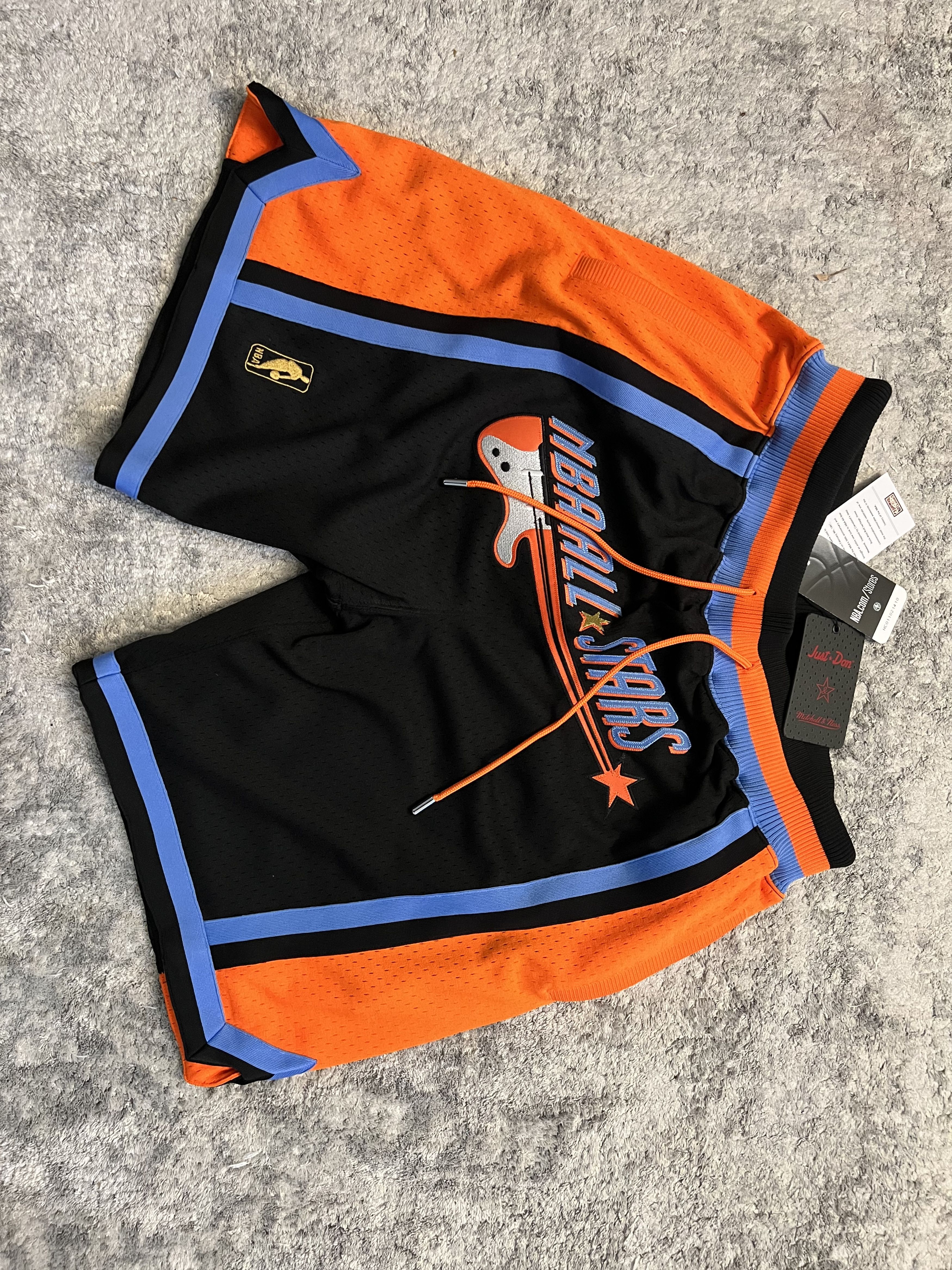 Short Just Don X Mitchell & Ness Detroit Pistons Taille M - Neuf Sans étiquettes, Authentique