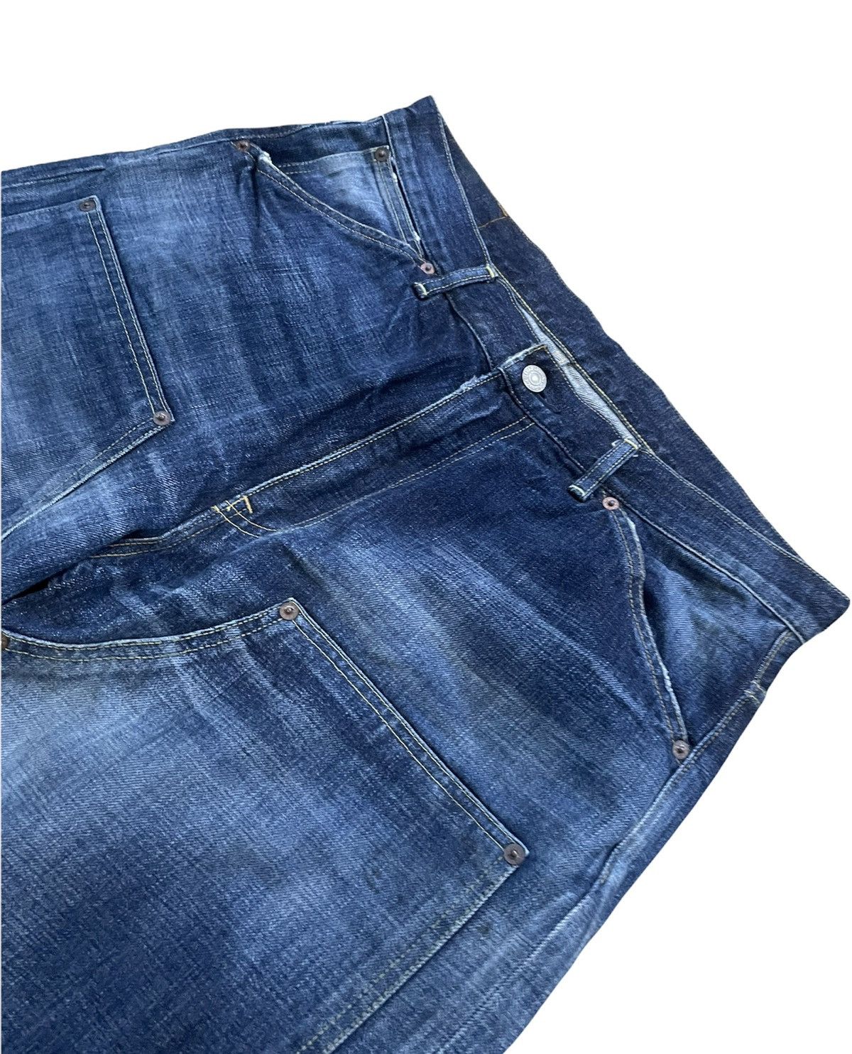 Eternal Vintage Eternal Japan Double Knee denim Size US 35 - 6 Thumbnail