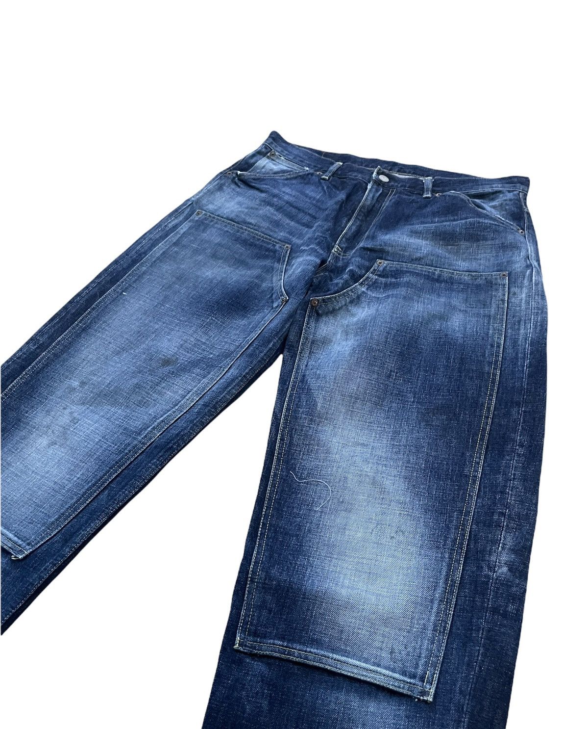 Eternal Vintage Eternal Japan Double Knee denim Size US 35 - 2 Thumbnail