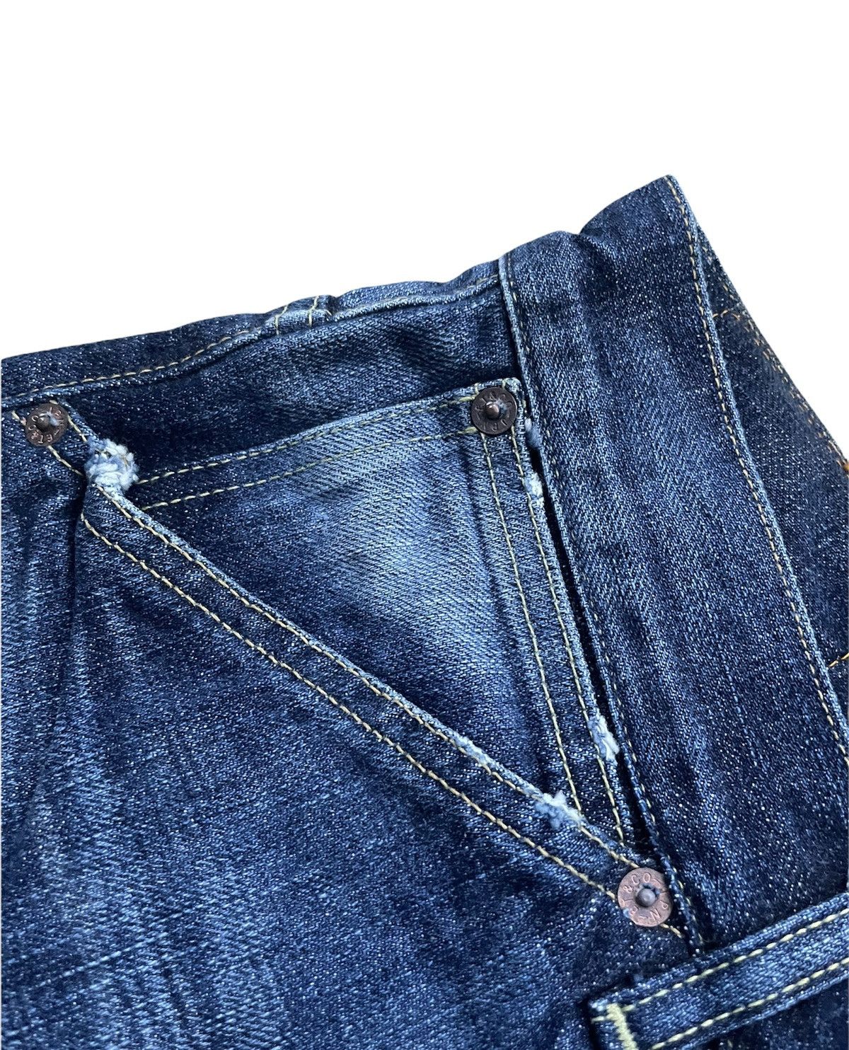 Eternal Vintage Eternal Japan Double Knee denim Size US 35 - 7 Thumbnail