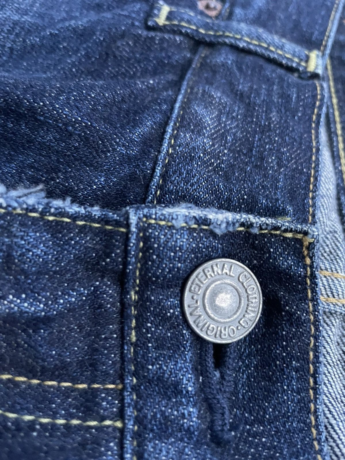 Eternal Vintage Eternal Japan Double Knee denim Size US 35 - 15 Thumbnail