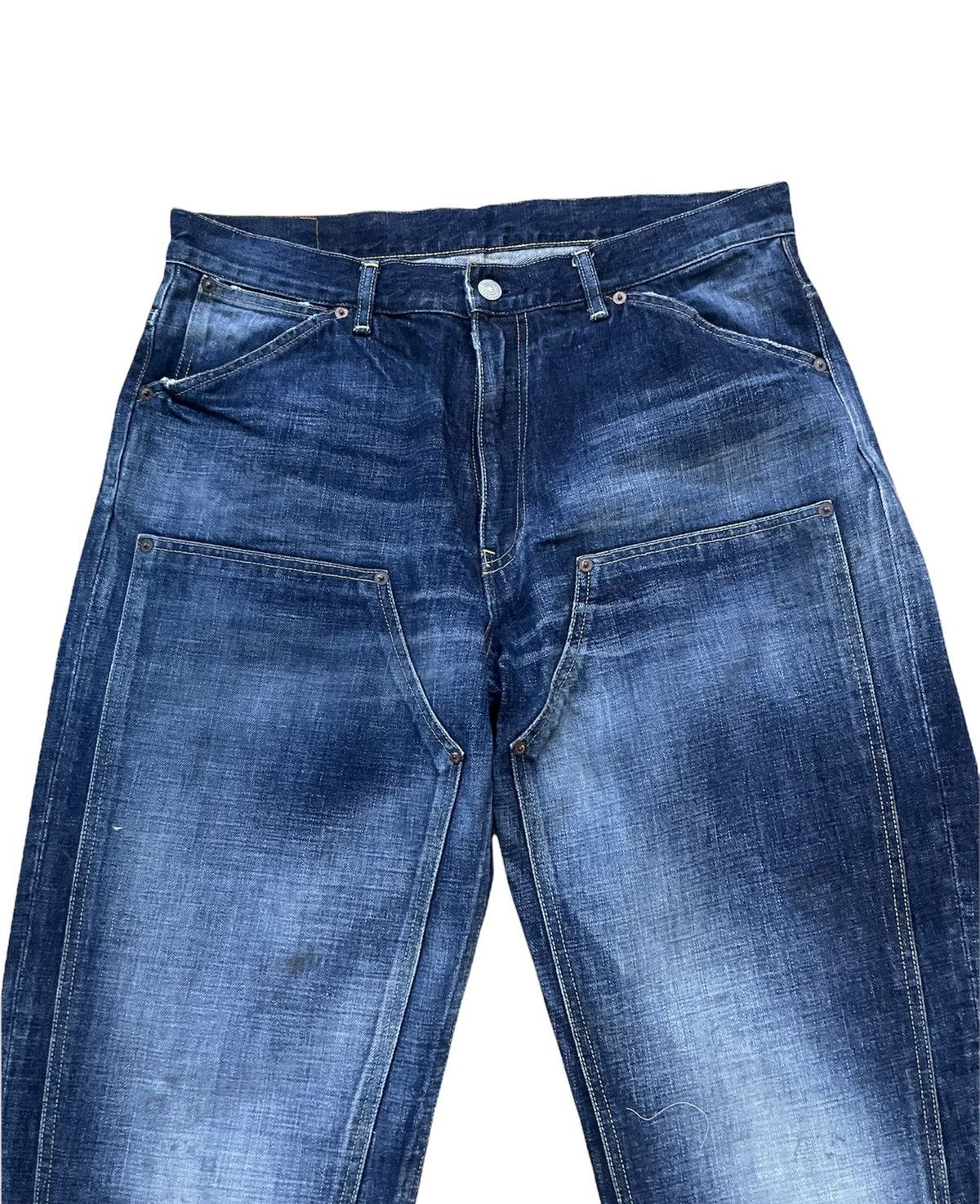 Eternal Vintage Eternal Japan Double Knee denim Size US 35 - 3 Thumbnail
