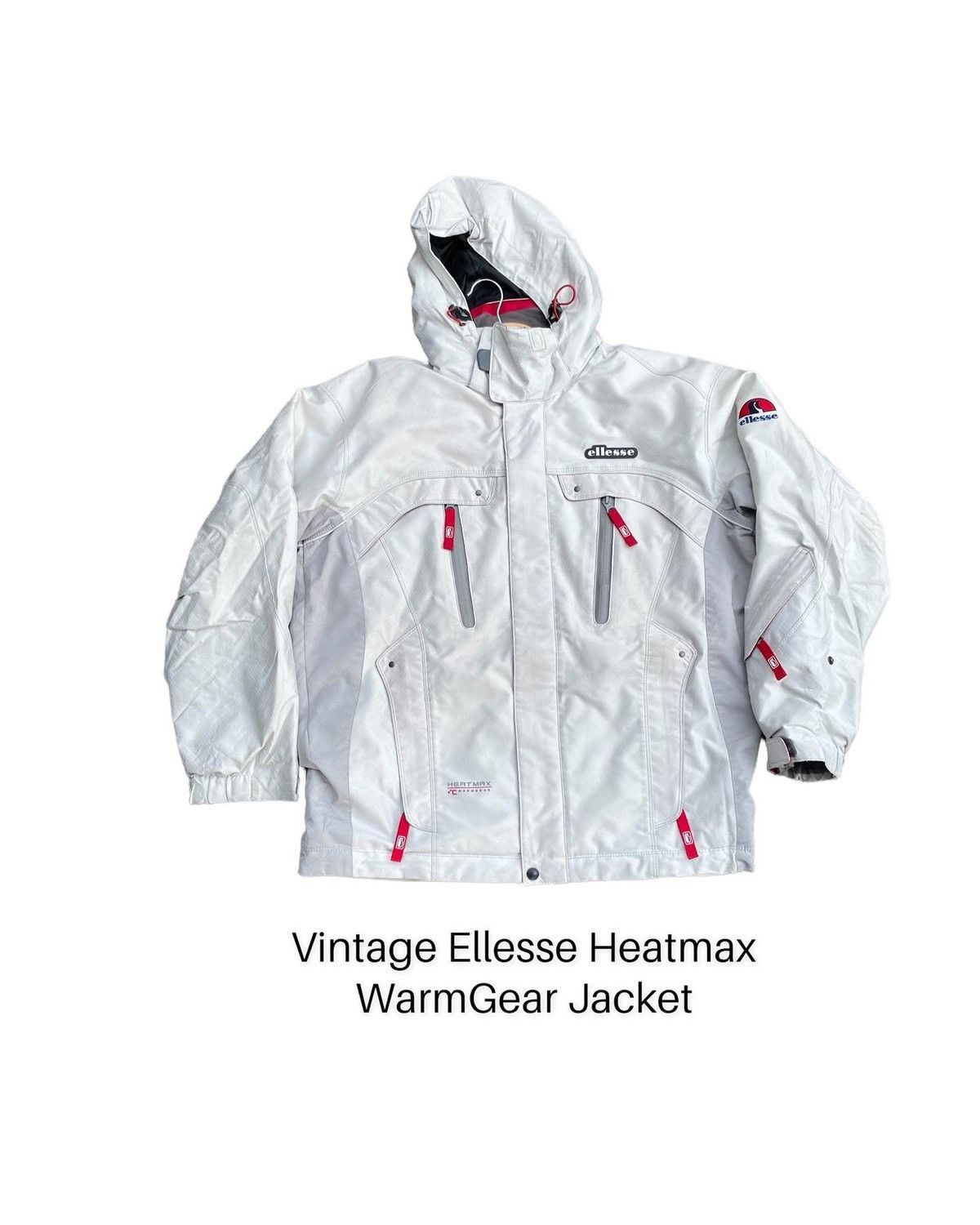Ellesse Vintage Ellesse Heatmax Warmgear Jacket Size US L / EU 52-54 / 3 - 1 Thumbnail