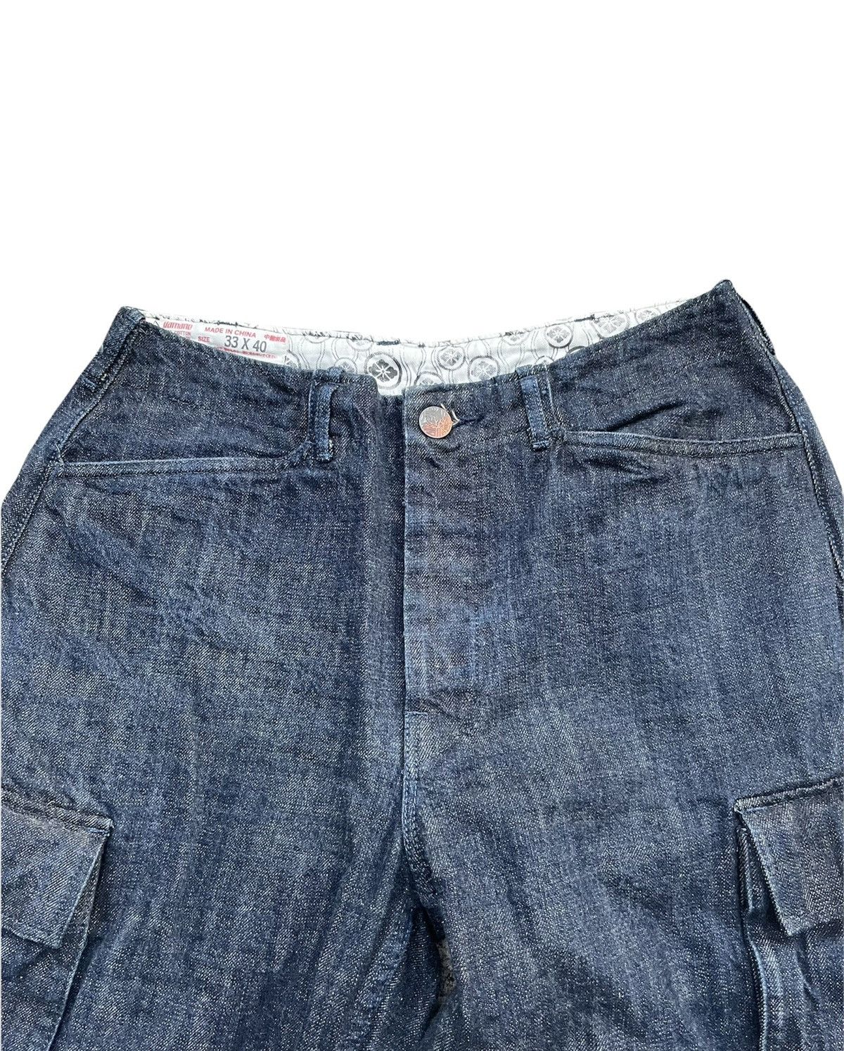 Evisu Rare EVISU Yamane Selvedge Cargo Denim Size US 32 / EU 48 - 12 Thumbnail