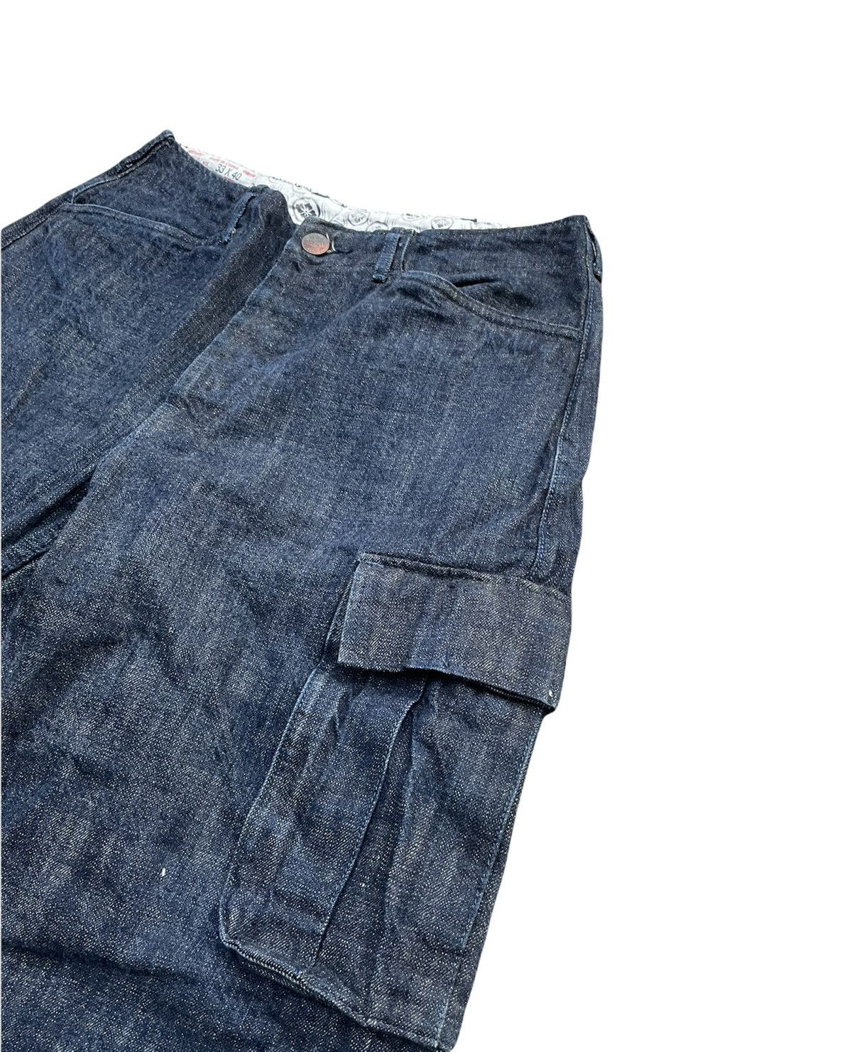 Evisu Rare EVISU Yamane Selvedge Cargo Denim Size US 32 / EU 48 - 11 Thumbnail