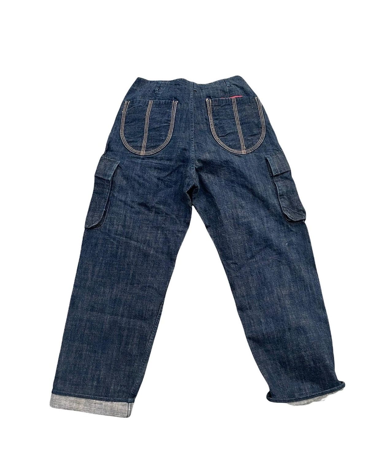 Evisu Rare EVISU Yamane Selvedge Cargo Denim Size US 32 / EU 48 - 5 Thumbnail