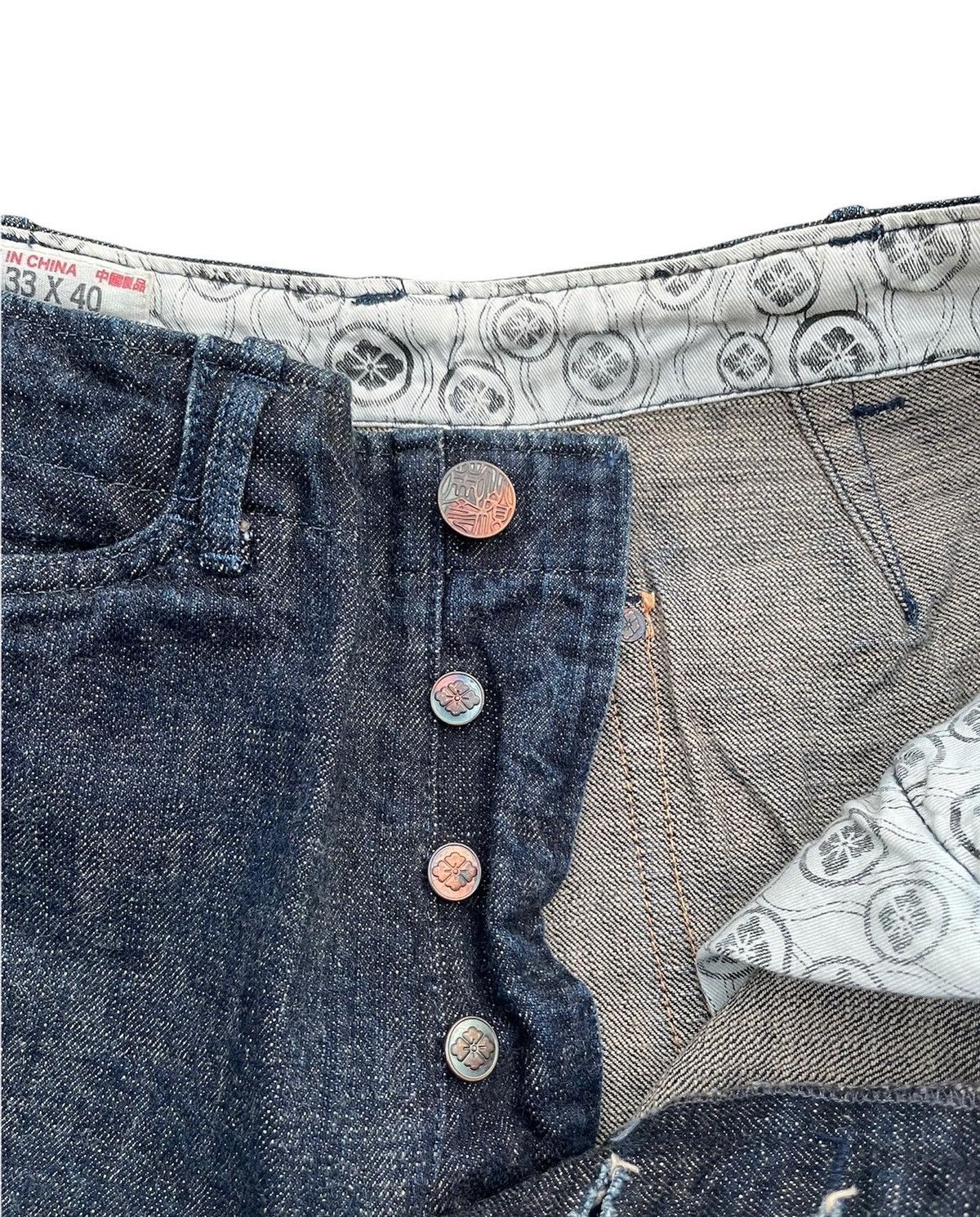 Evisu Rare EVISU Yamane Selvedge Cargo Denim Size US 32 / EU 48 - 4 Thumbnail