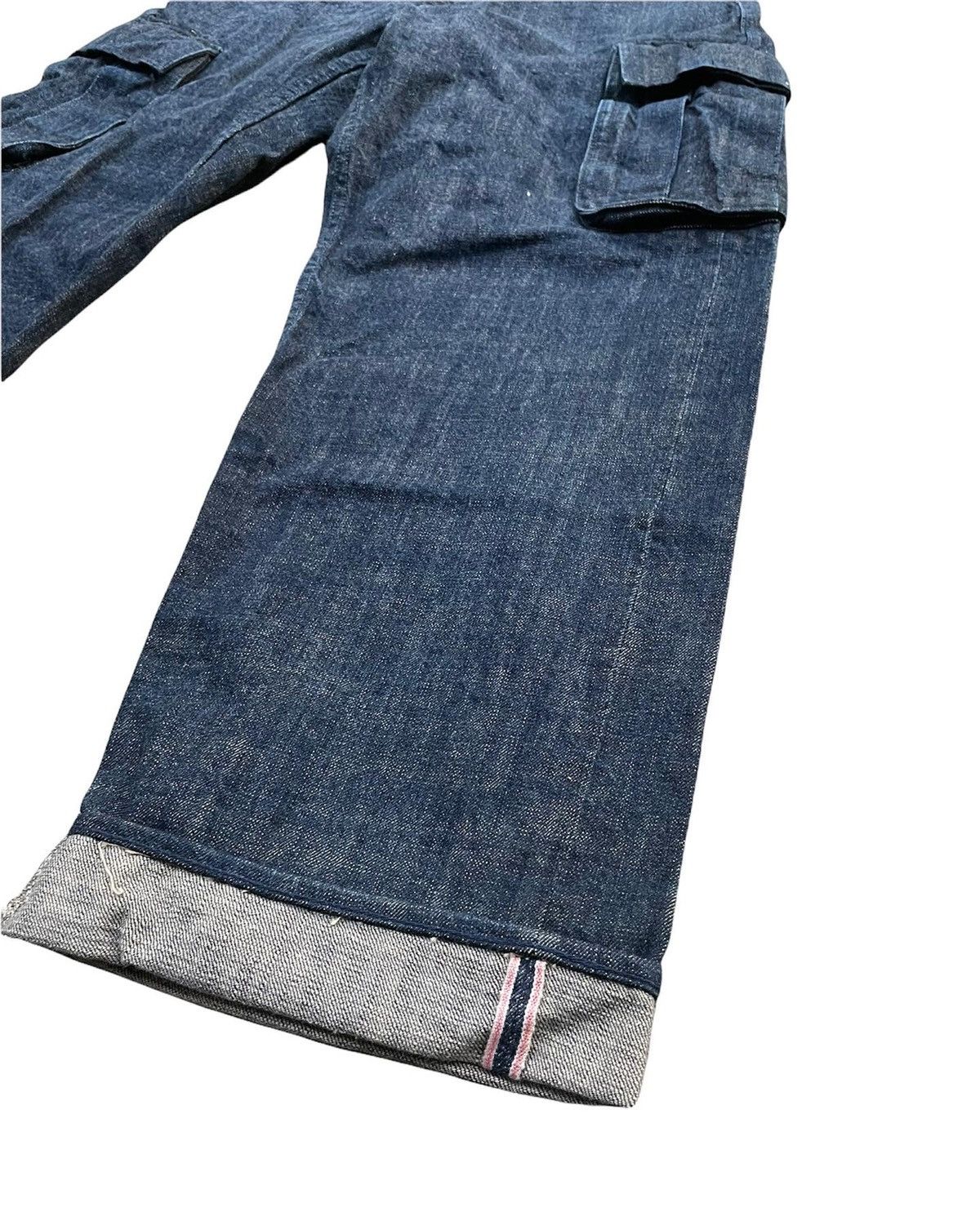 Evisu Rare EVISU Yamane Selvedge Cargo Denim Size US 32 / EU 48 - 2 Thumbnail